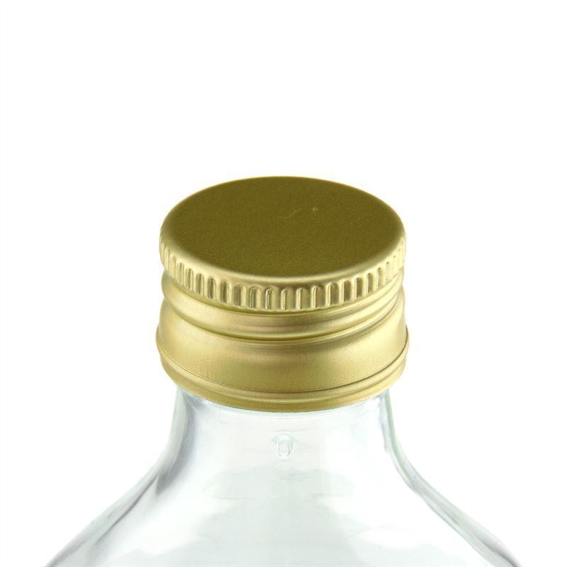 Schroefsluiting, metaal, goud, voor monding: PP 28 Schroefsluiting, metaal, goud, voor monding: PP 28