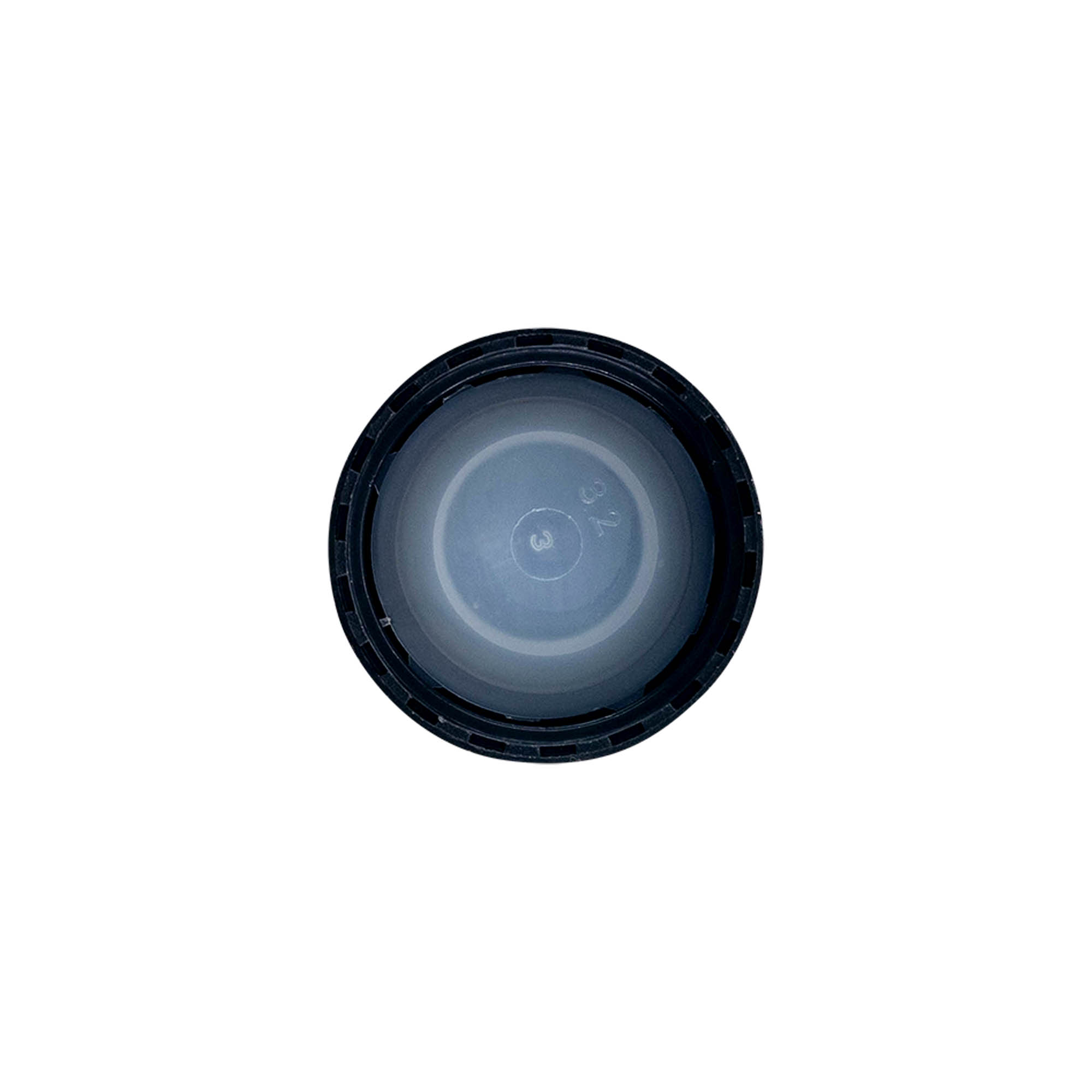 Bougage à vis, plastique PP, noir, pour bouchage: DIN 32