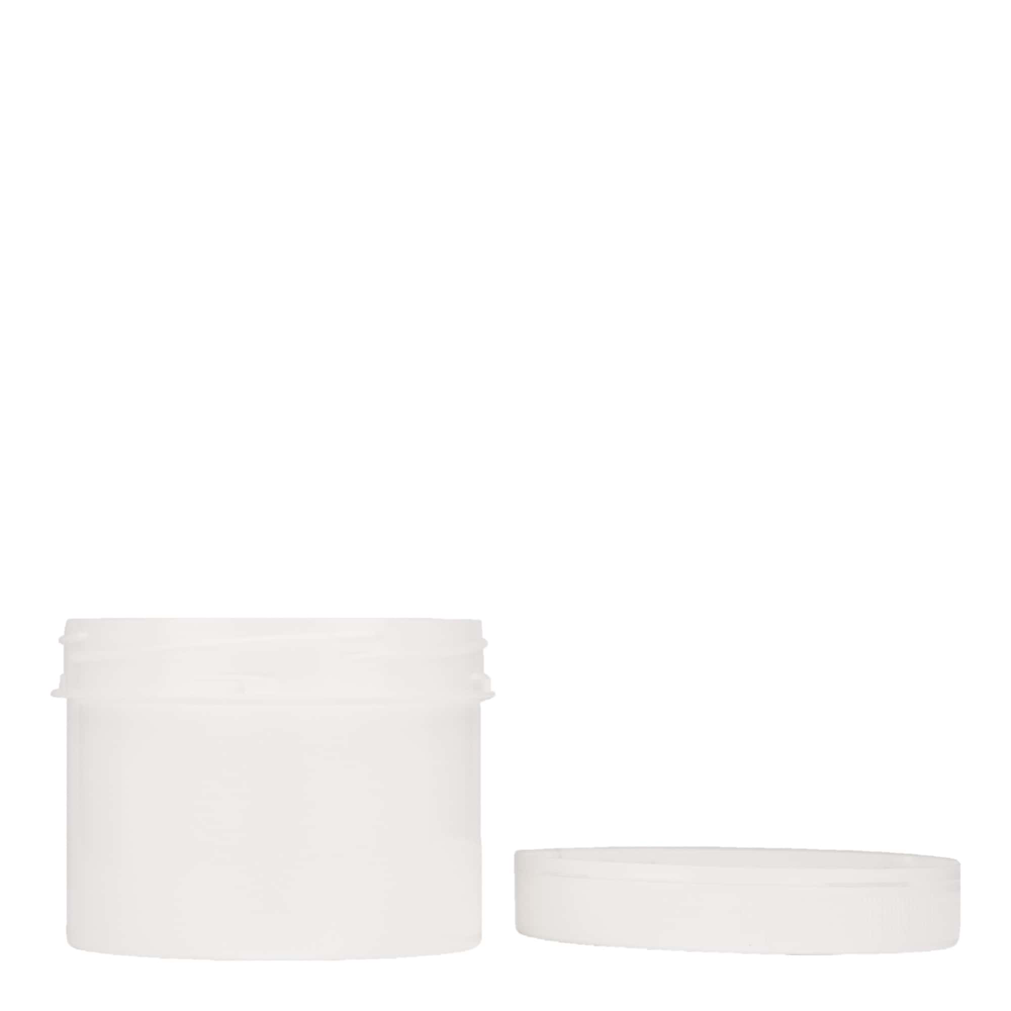 Boîte en plastique 300 ml 'Securilock', PP, blanche, bouchage: Bougage à vis