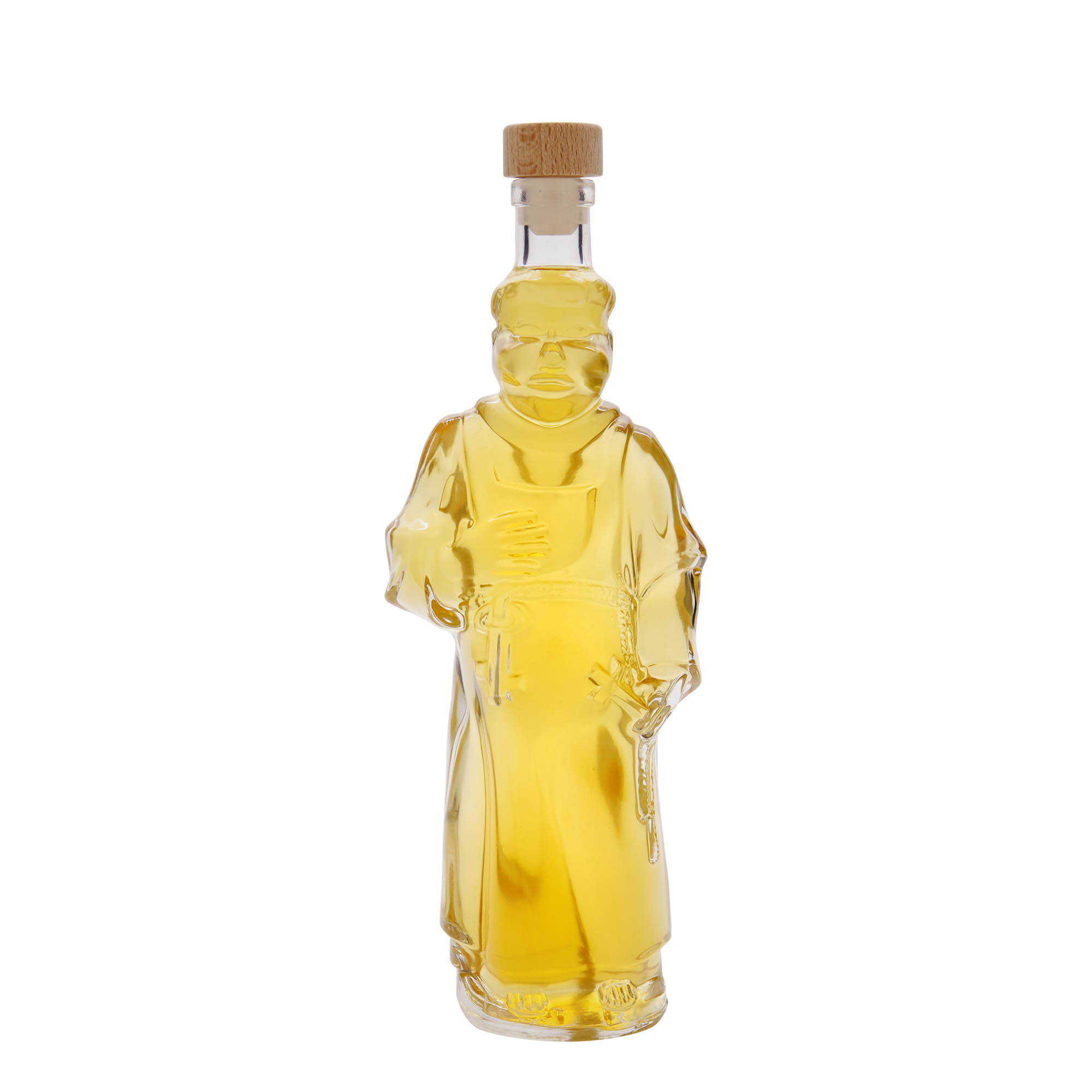 Glazen fles 'Monnik', 350 ml, monding: kurk Glazen fles 'Monnik', 350 ml, monding: kurk