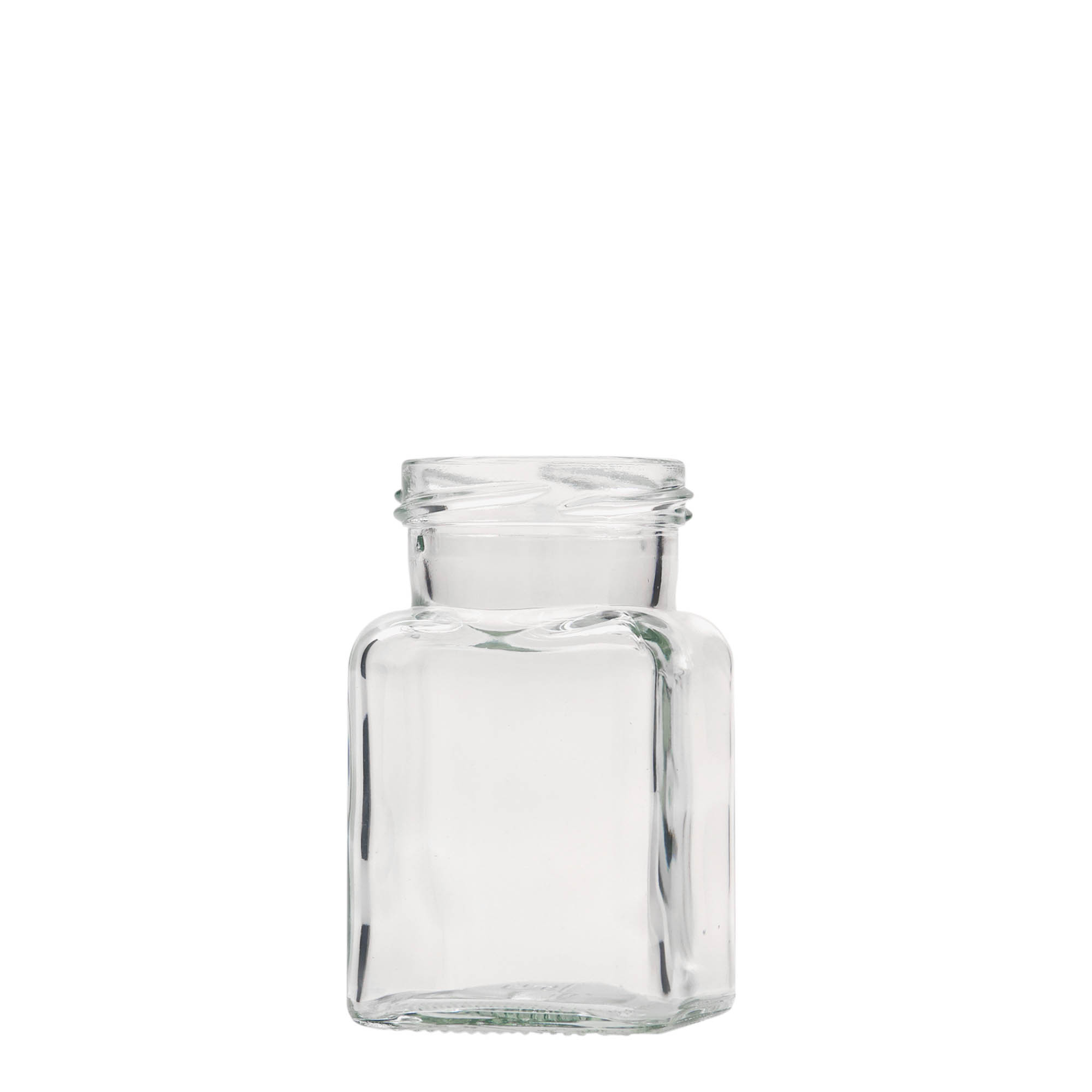 Bocal carré 150 ml, bouchage: Twist-Off (TO 53) Bocal carré 150 ml, bouchage: Twist-Off (TO 53)