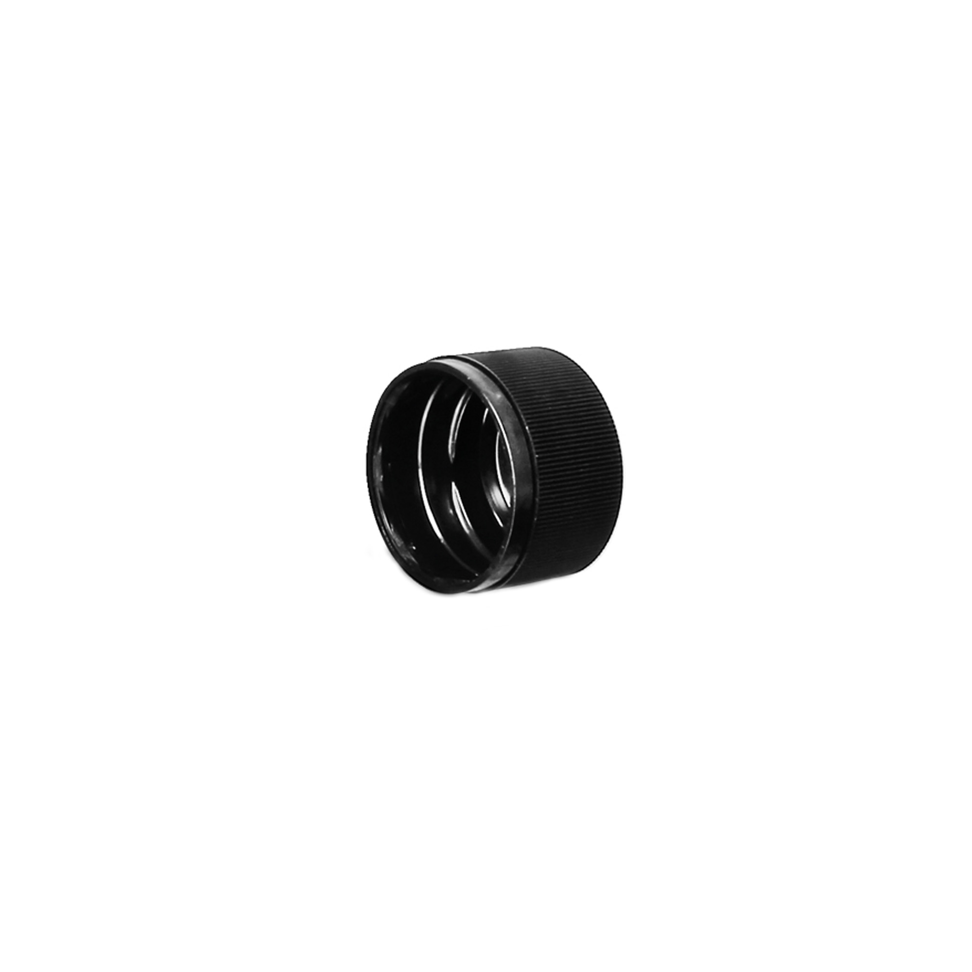 Bouchon à vis Variante A, plastique PP blanc, pour goulot : PP 28 Bouchon à vis Variante A, plastique PP blanc, pour goulot : PP 28