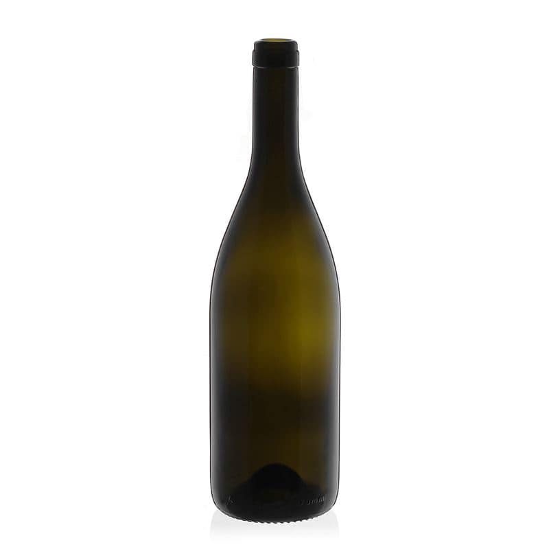 Wijnfles 'Tiffany', 750 ml, antiekgroen, monding: kurk Wijnfles 'Tiffany', 750 ml, antiekgroen, monding: kurk
