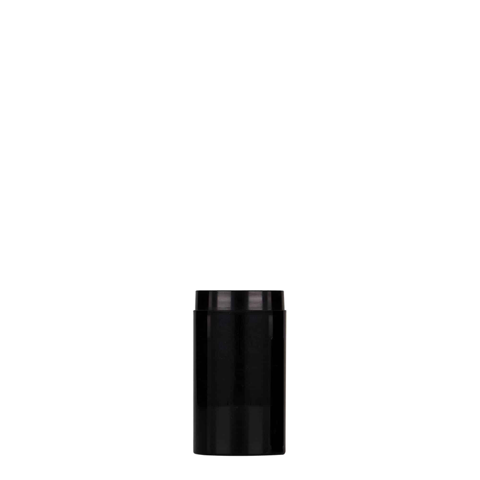 Flacon airless 15 ml 'Micro', plastique PP, noir Flacon airless 15 ml 'Micro', plastique PP, noir