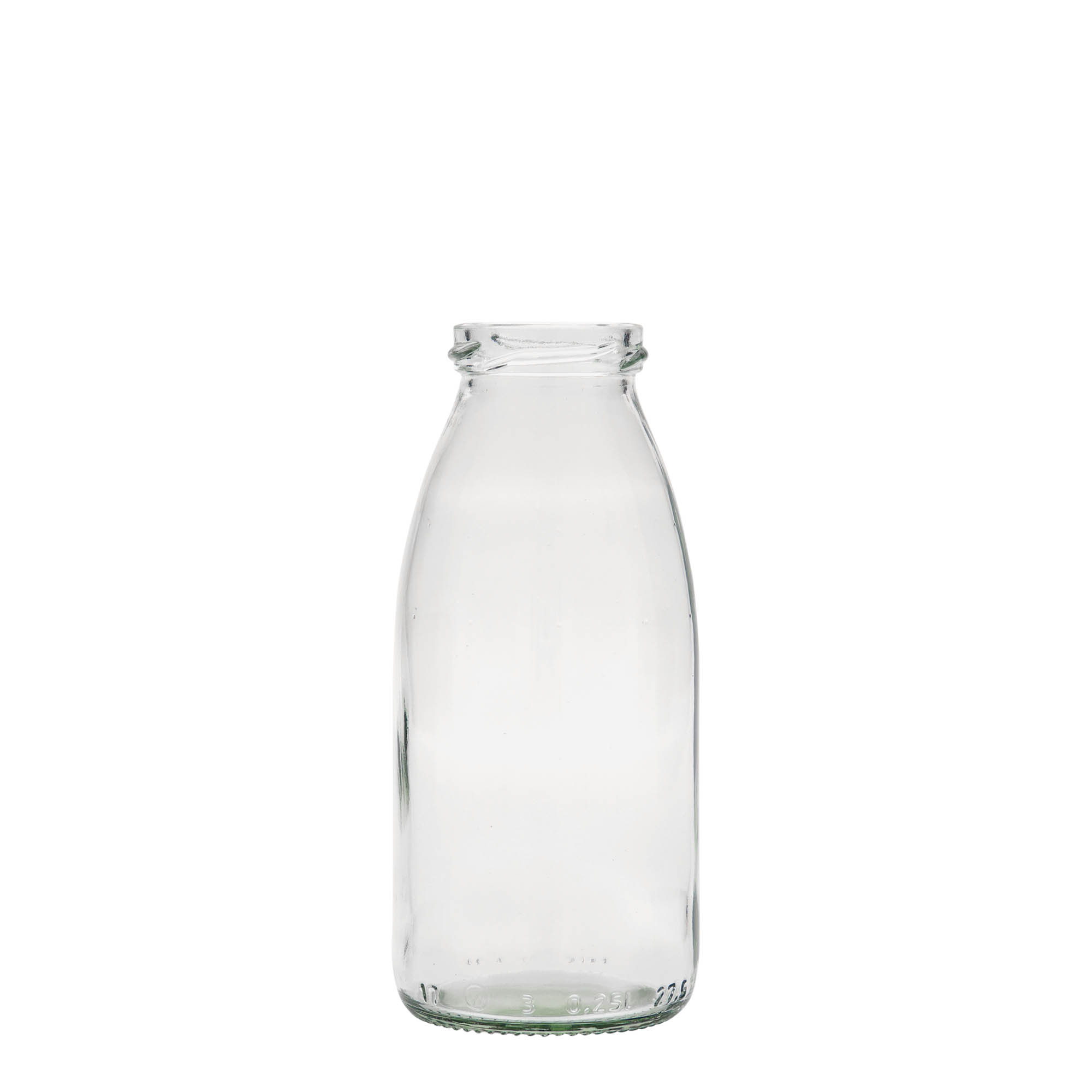 Bouteille en verre 'Vroni' 250 ml, bouchage: Twist-Off (TO 43) Bouteille en verre 'Vroni' 250 ml, bouchage: Twist-Off (TO 43)