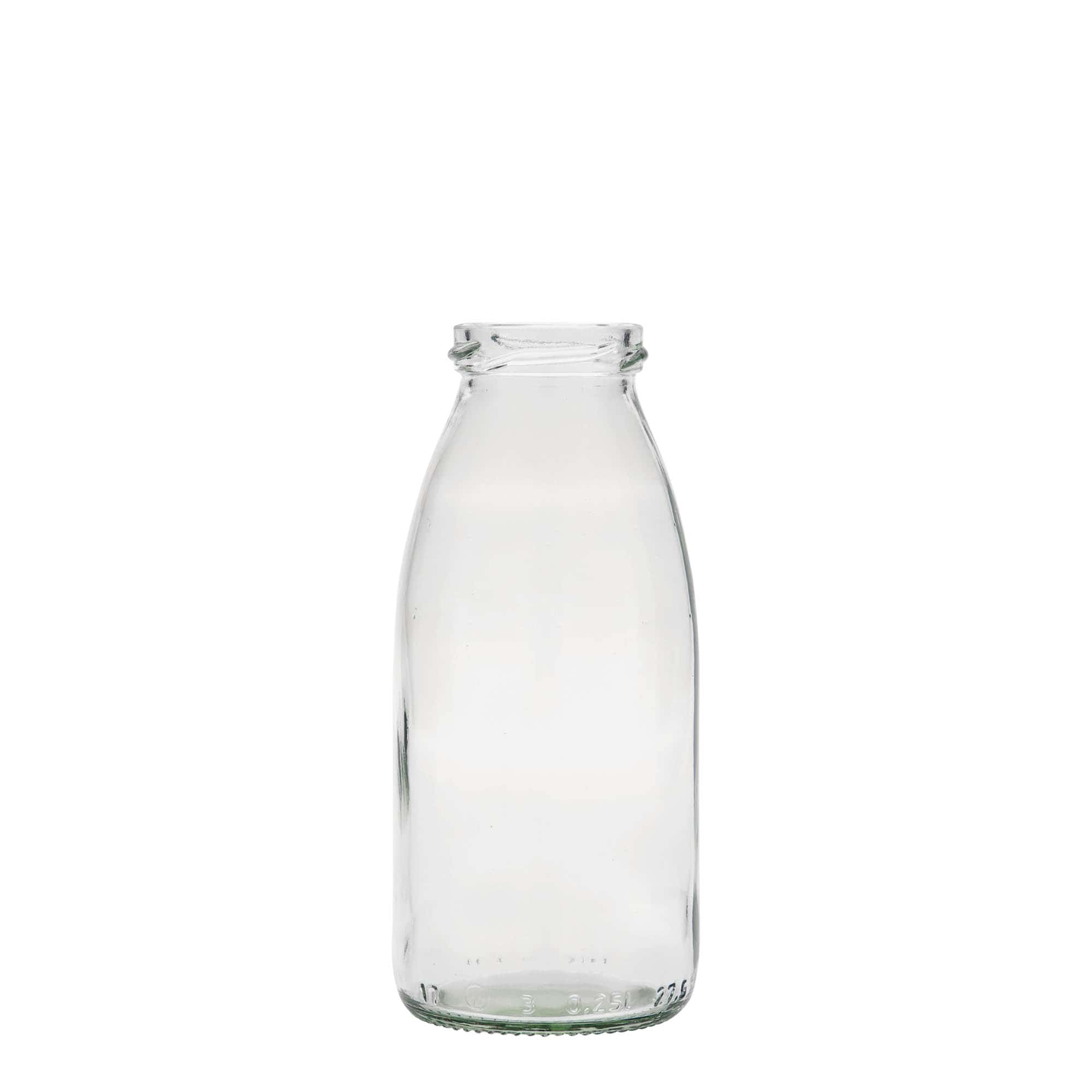 Bouteille en verre 'Vroni' 250 ml, bouchage: Twist-Off (TO 43)
