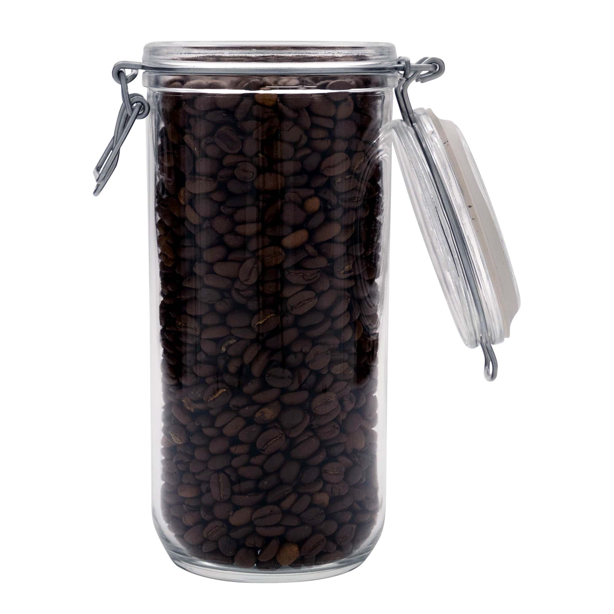 Pot met beugelsluiting 'Fido', 1000 ml, monding: beugelsluiting