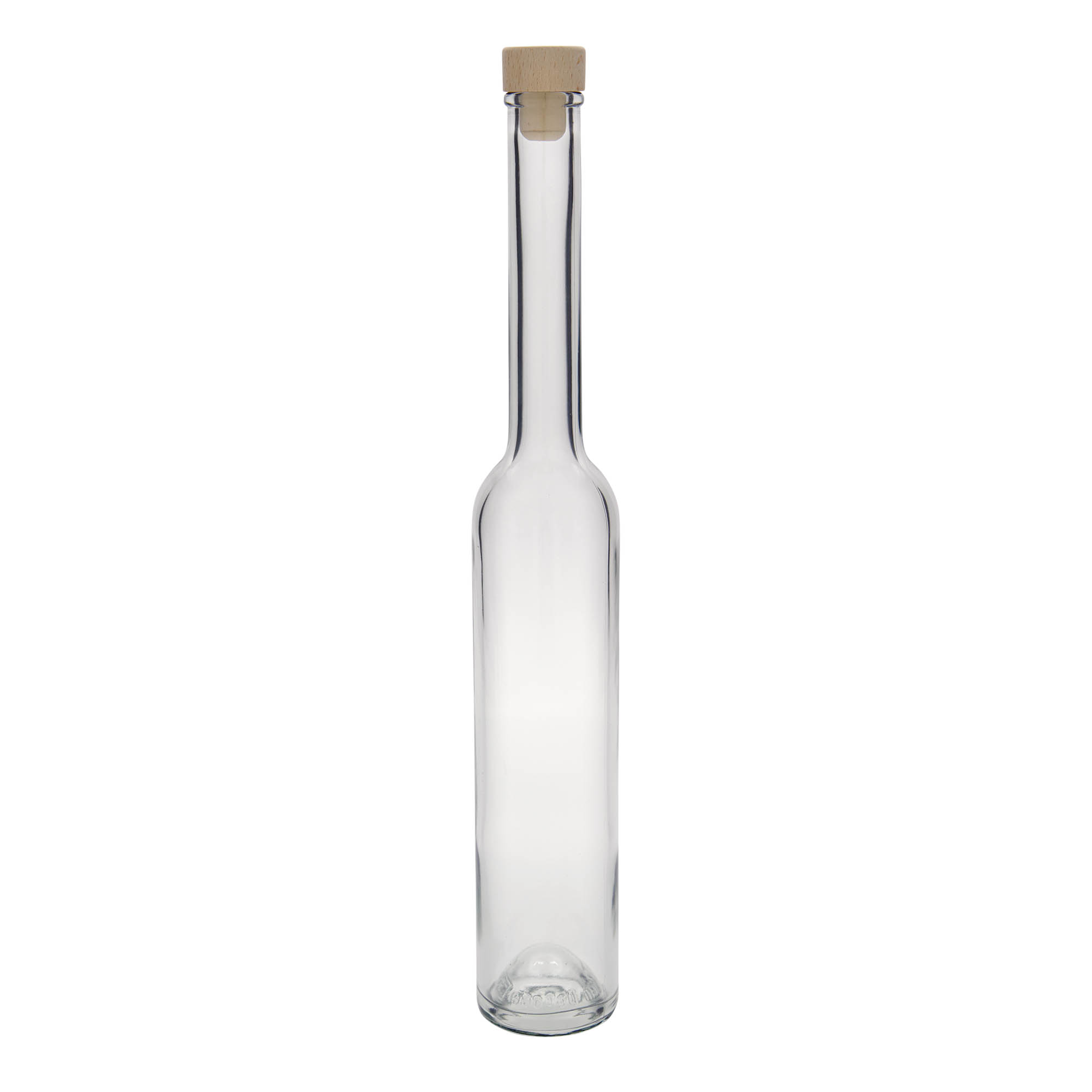 Glazen fles 'Platina', 350 ml, monding: kurk Glazen fles 'Platina', 350 ml, monding: kurk
