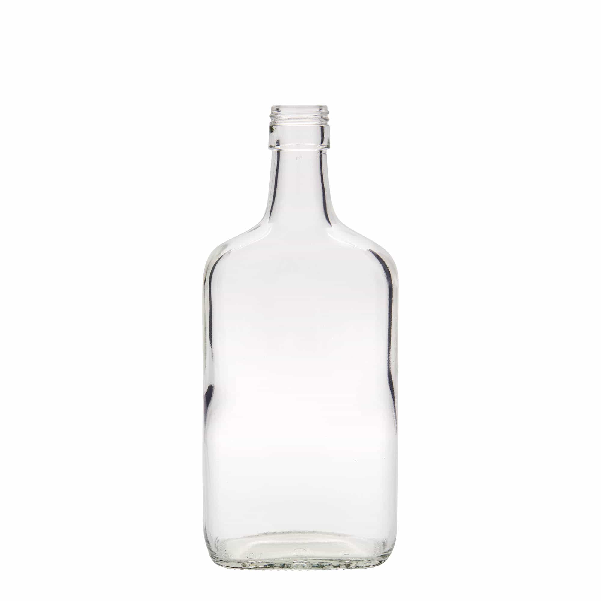 Glazen fles 'Amaretto', 700 ml, rechthoekig, monding: PP 31,5 Glazen fles 'Amaretto', 700 ml, rechthoekig, monding: PP 31,5