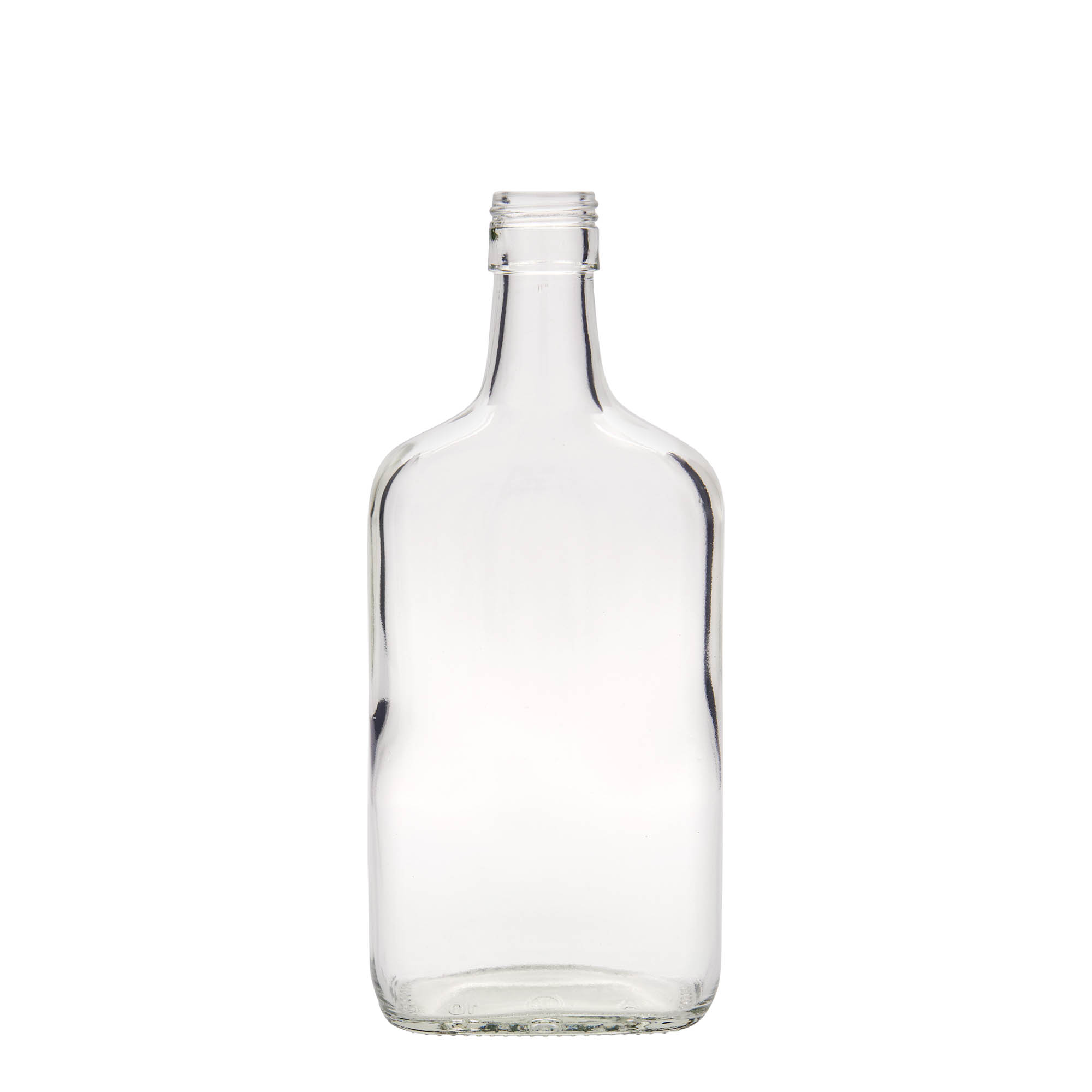 Glazen fles 'Amaretto', 700 ml, rechthoekig, monding: PP 31,5