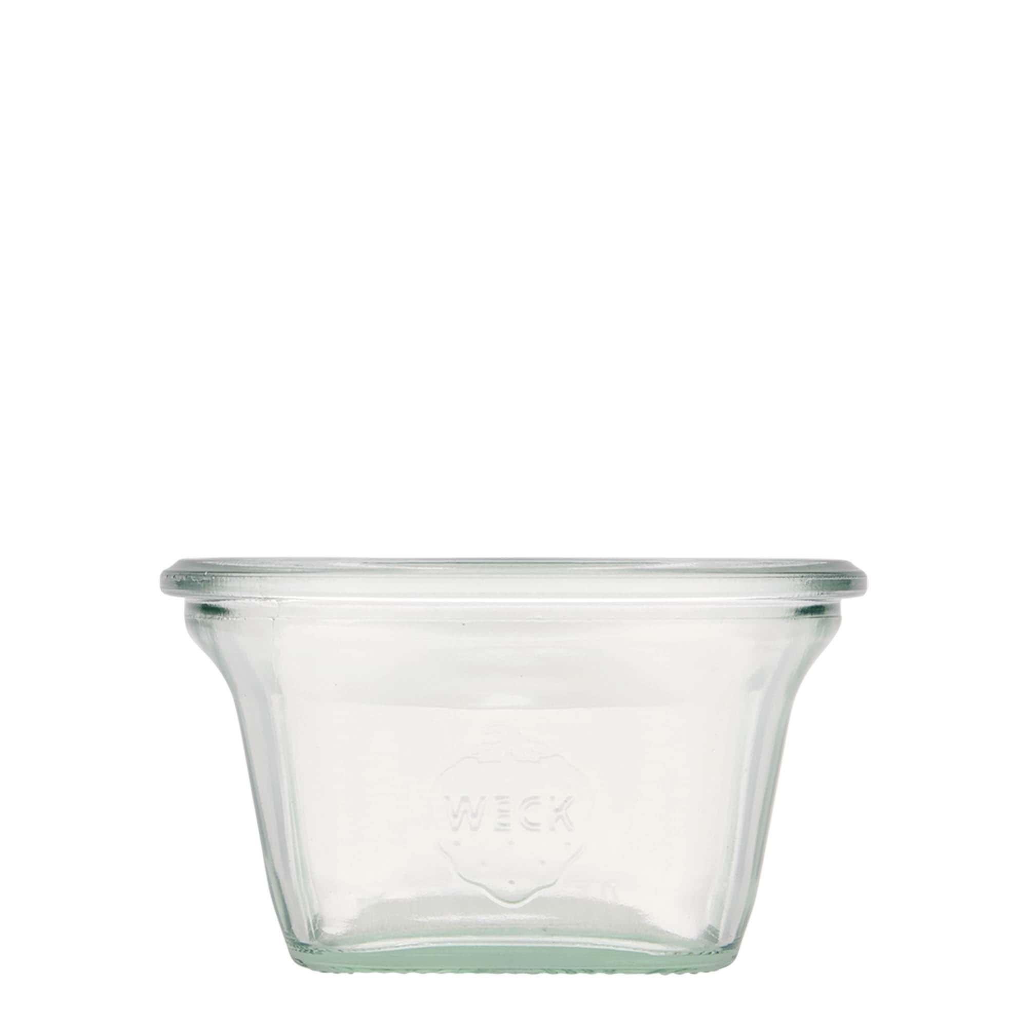 Bocal WECK quadro 290 ml , carré, bouchage: bords arrondis