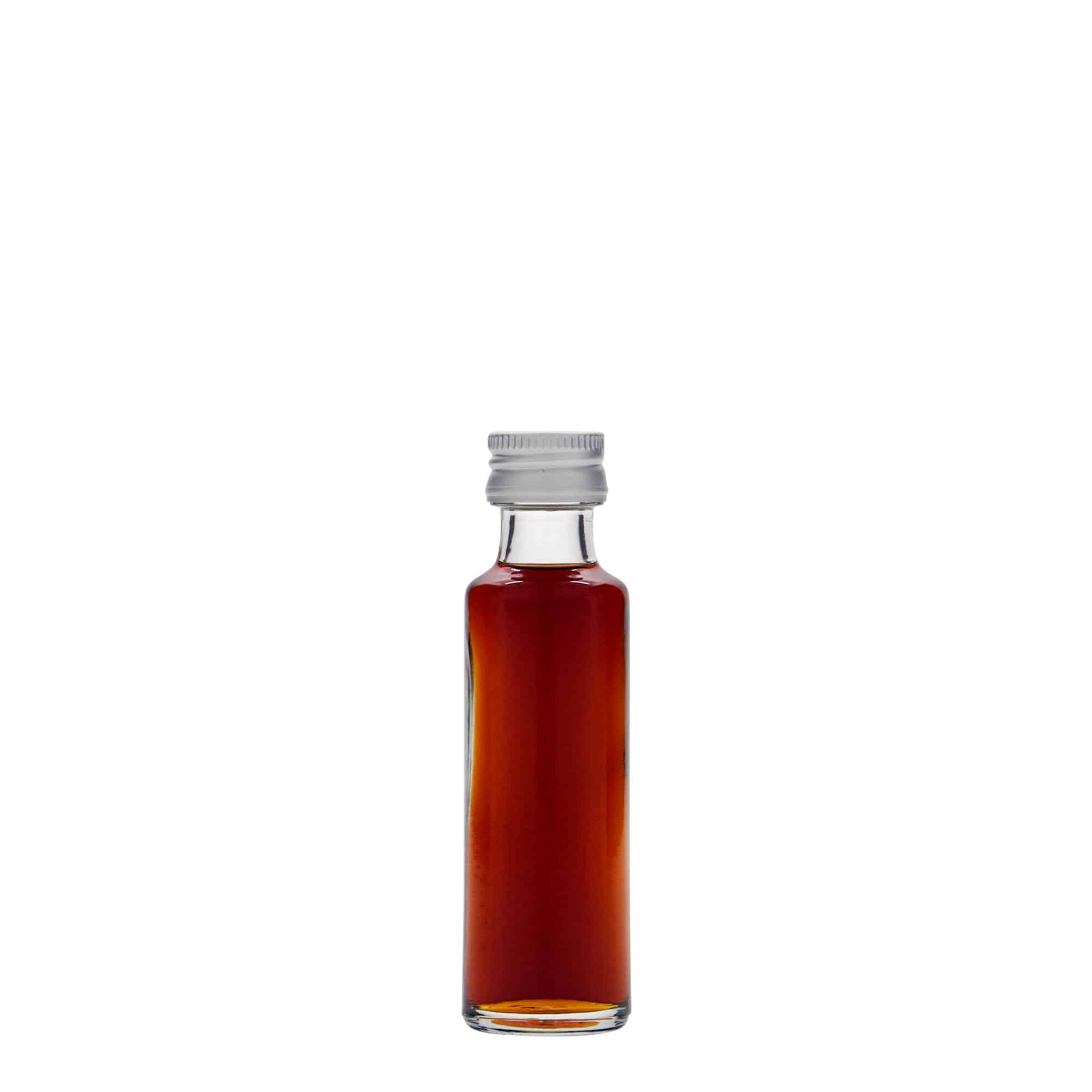 Glazen fles 'Dorica', 20 ml, monding: PP 18