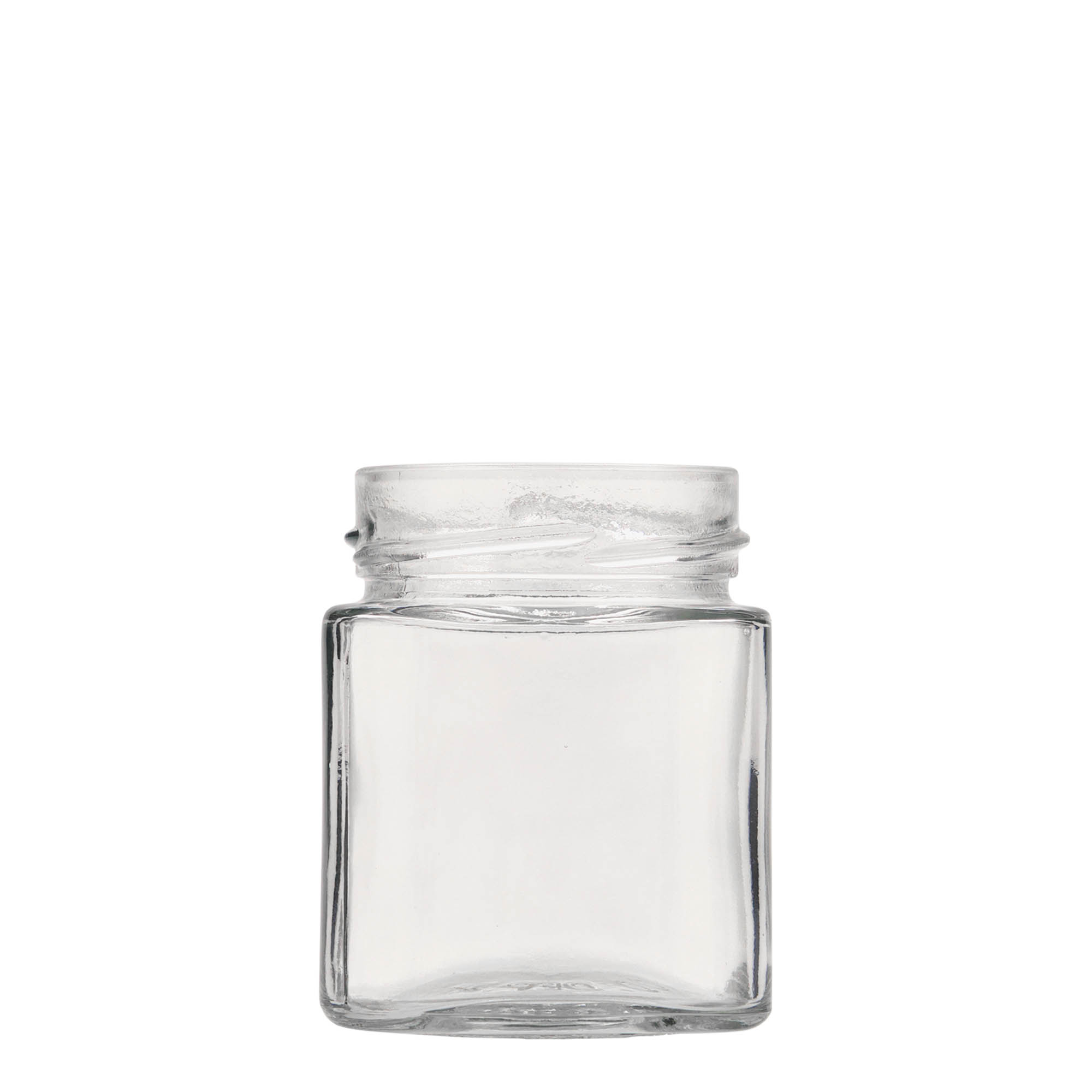 Bocal carré 212 ml 'Ikarus', bouchage: Deep-Twist-Off (DTO 63) Bocal carré 212 ml 'Ikarus', bouchage: Deep-Twist-Off (DTO 63)
