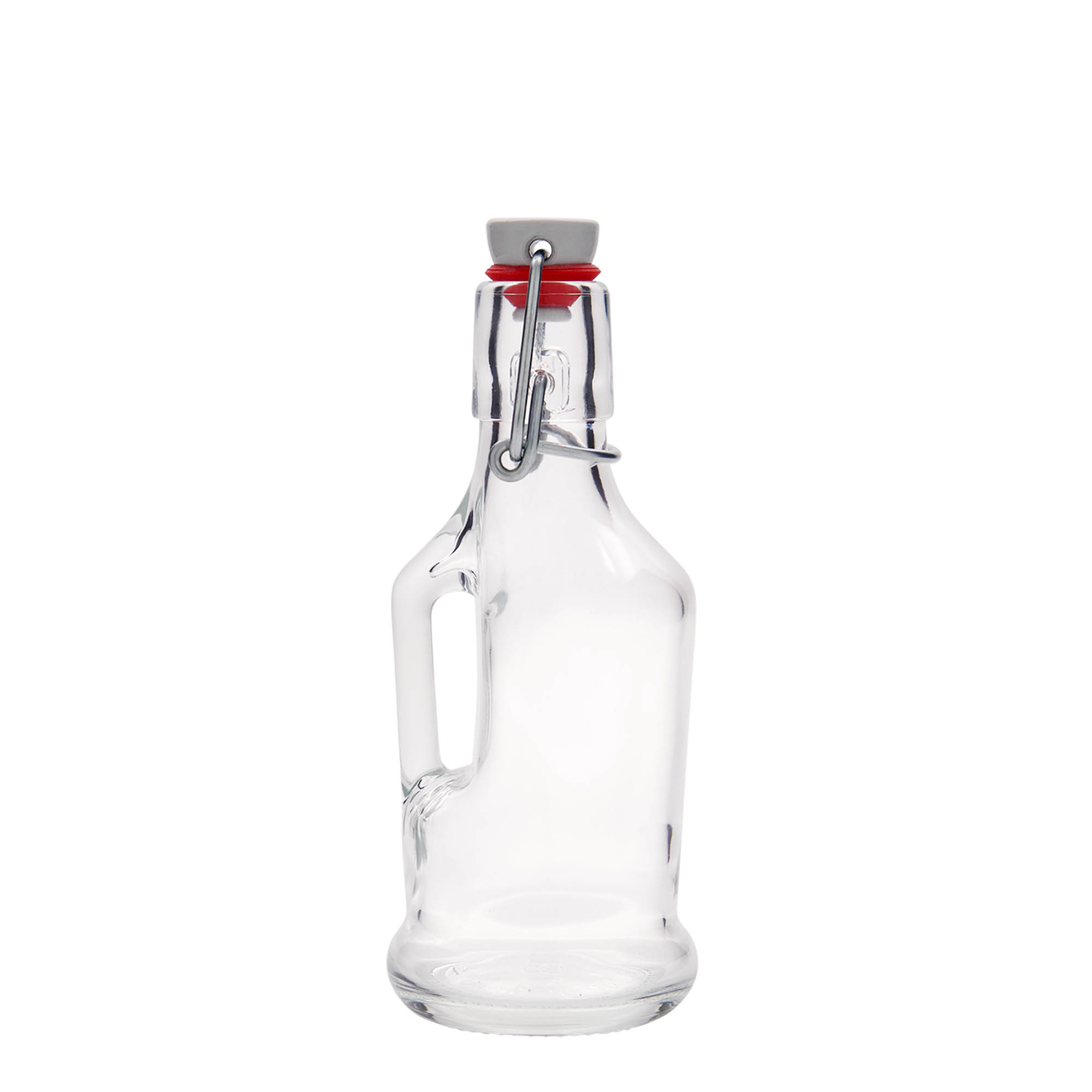 Glazen fles 'Classica', 200 ml, monding: beugelsluiting