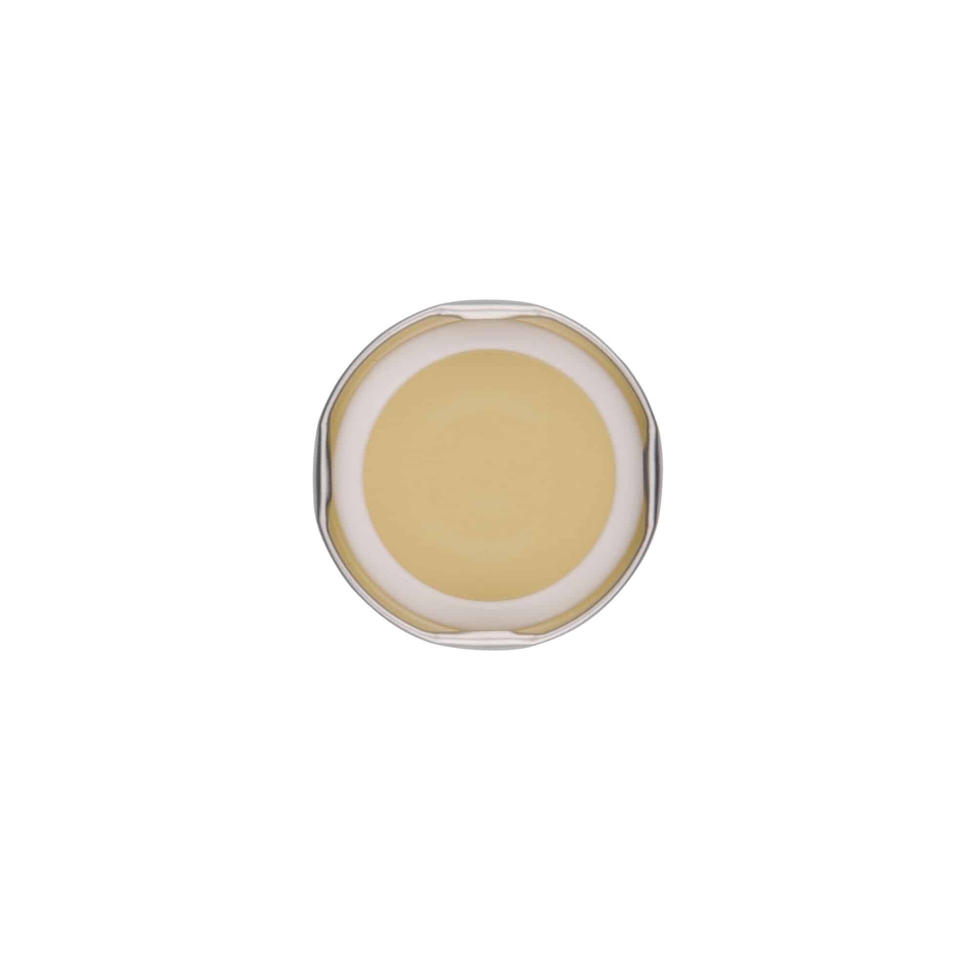 Couvercle Twist-Off, fer blanc, argenté, pour bouchage: TO 53 Couvercle Twist-Off, fer blanc, argenté, pour bouchage: TO 53
