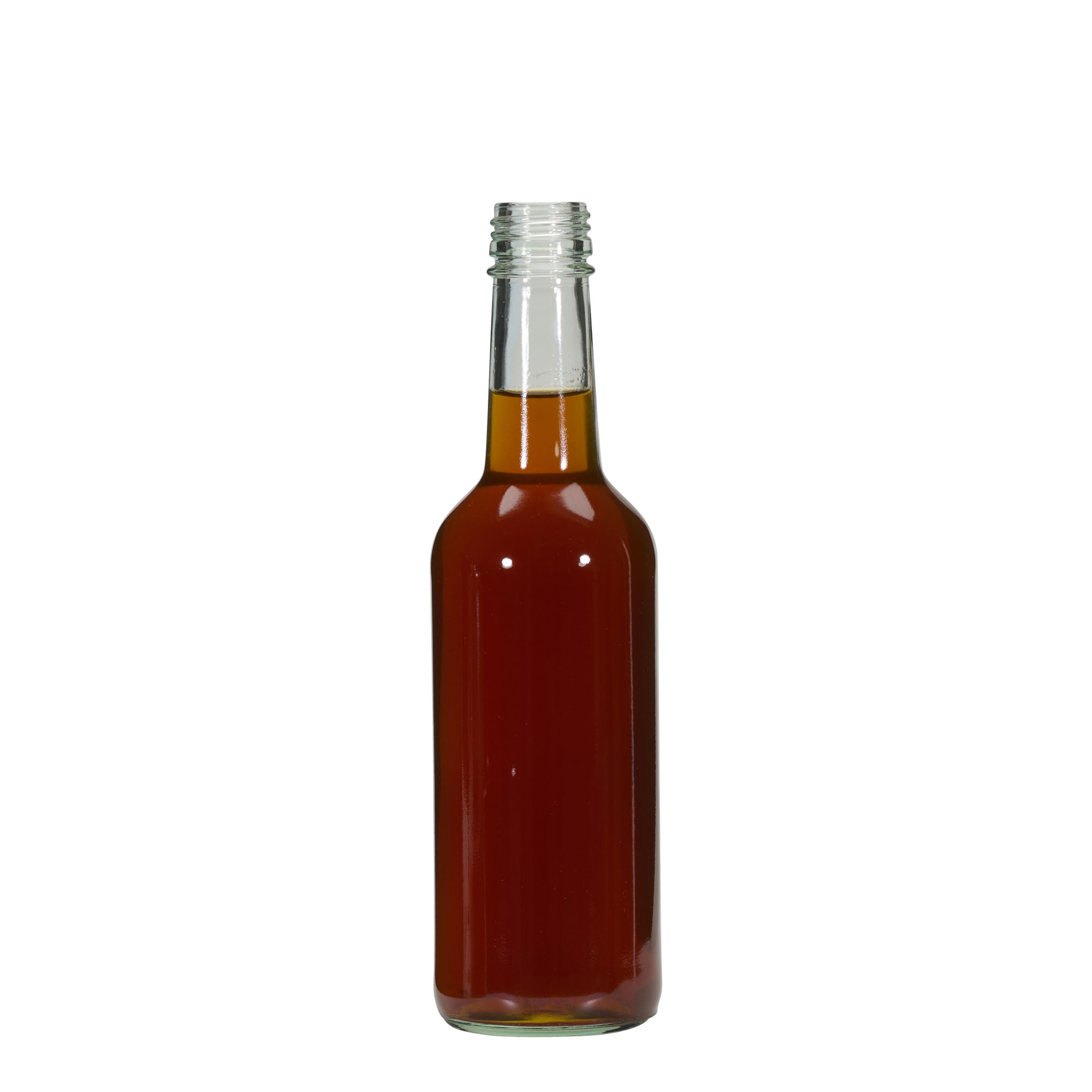 Universele fles, 330 ml, glas, monding: PP 28