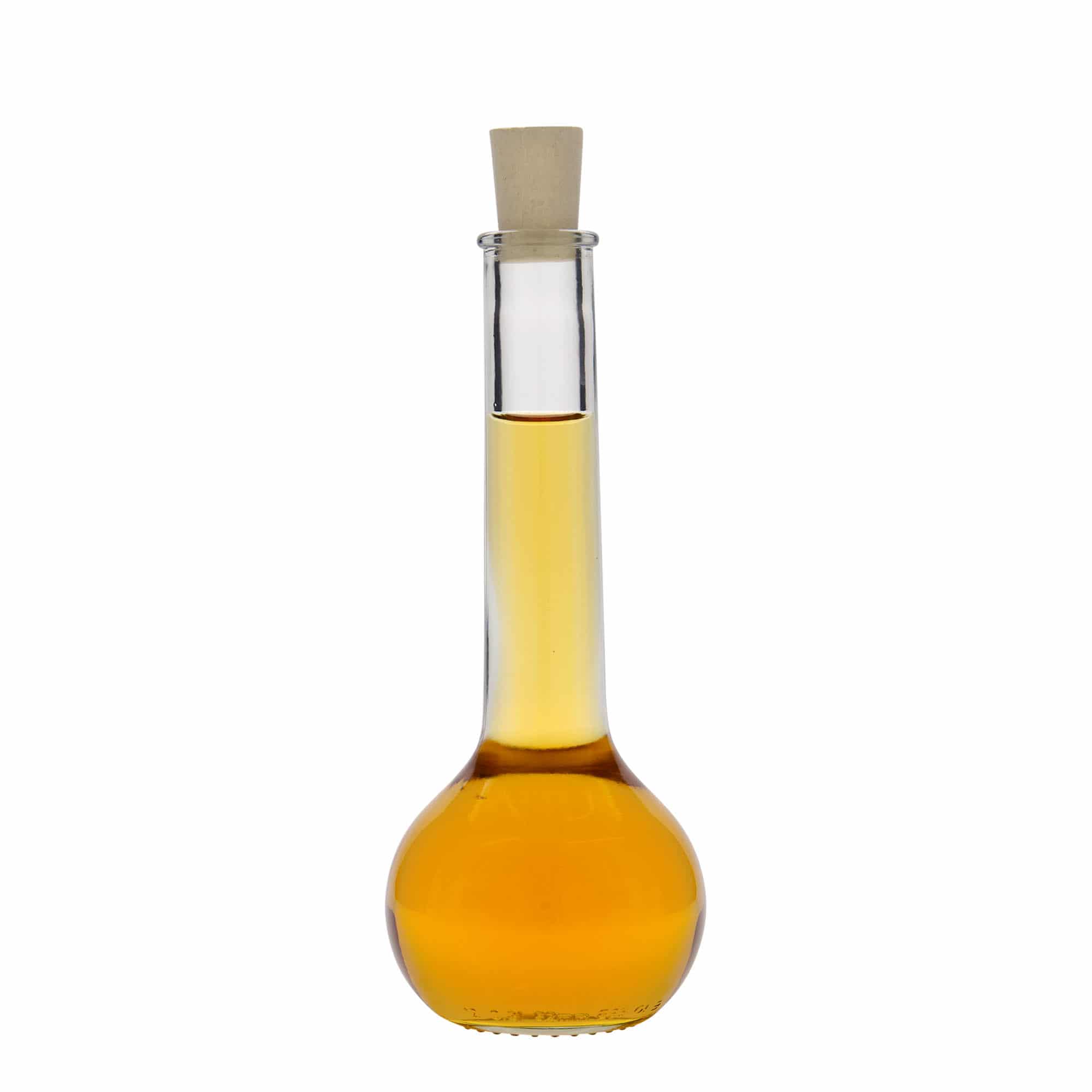 Bouteille en verre 200 ml 'Tulipano', bouchage: bouchon