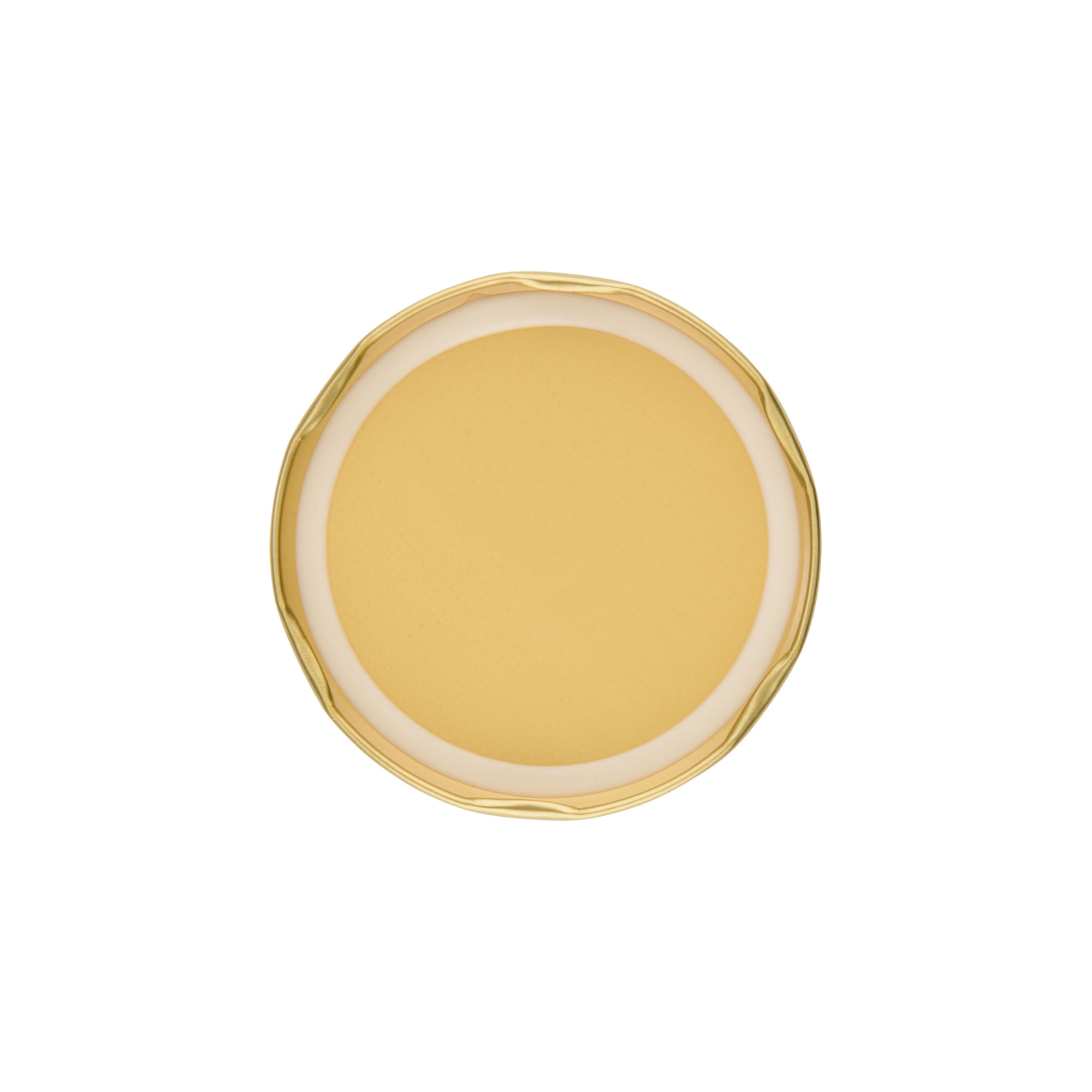 Couvercle Twist-Off, fer blanc, doré, pour bouchage: TO 82 Couvercle Twist-Off, fer blanc, doré, pour bouchage: TO 82