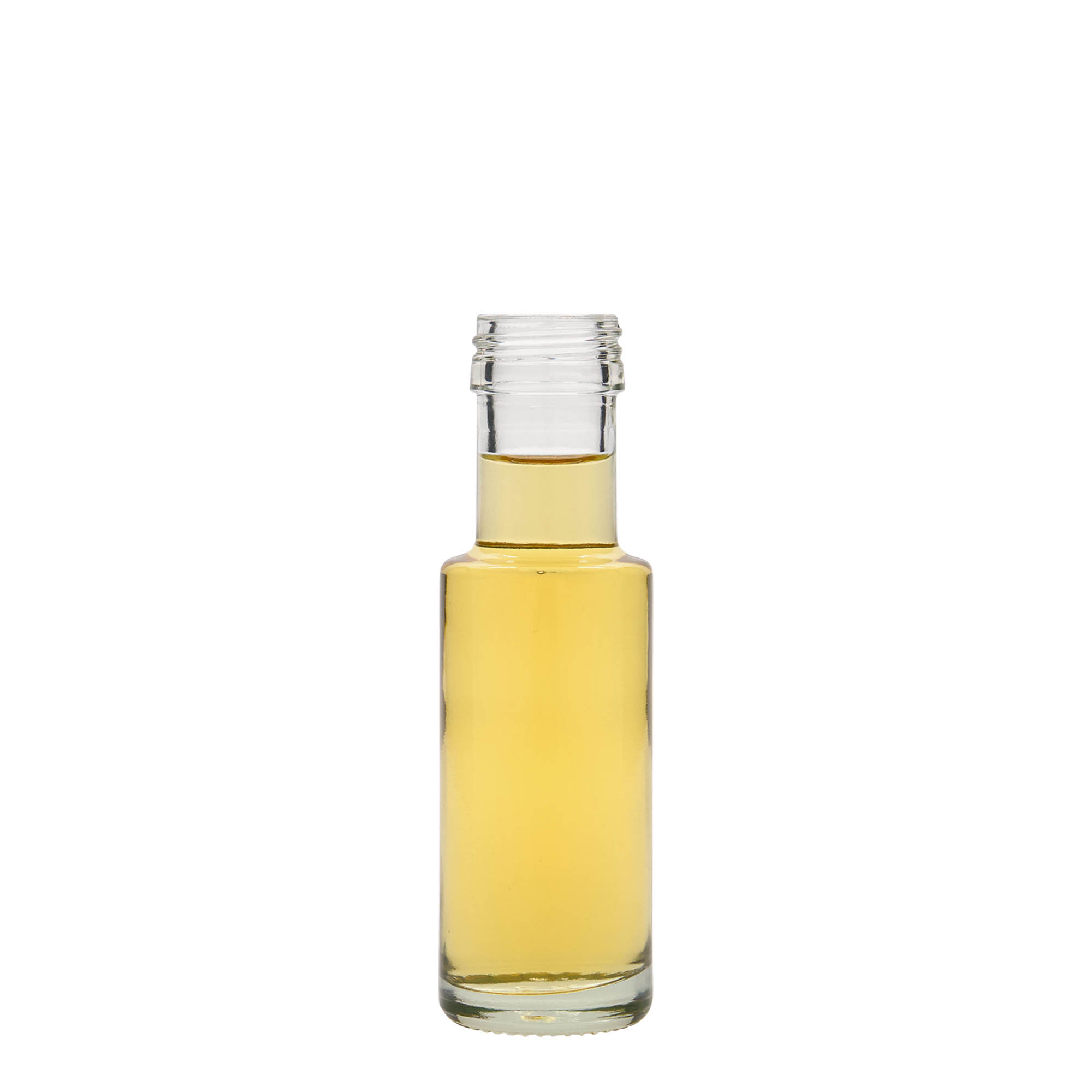 Glazen fles 'Dorica', 100 ml, monding: PP 31,5