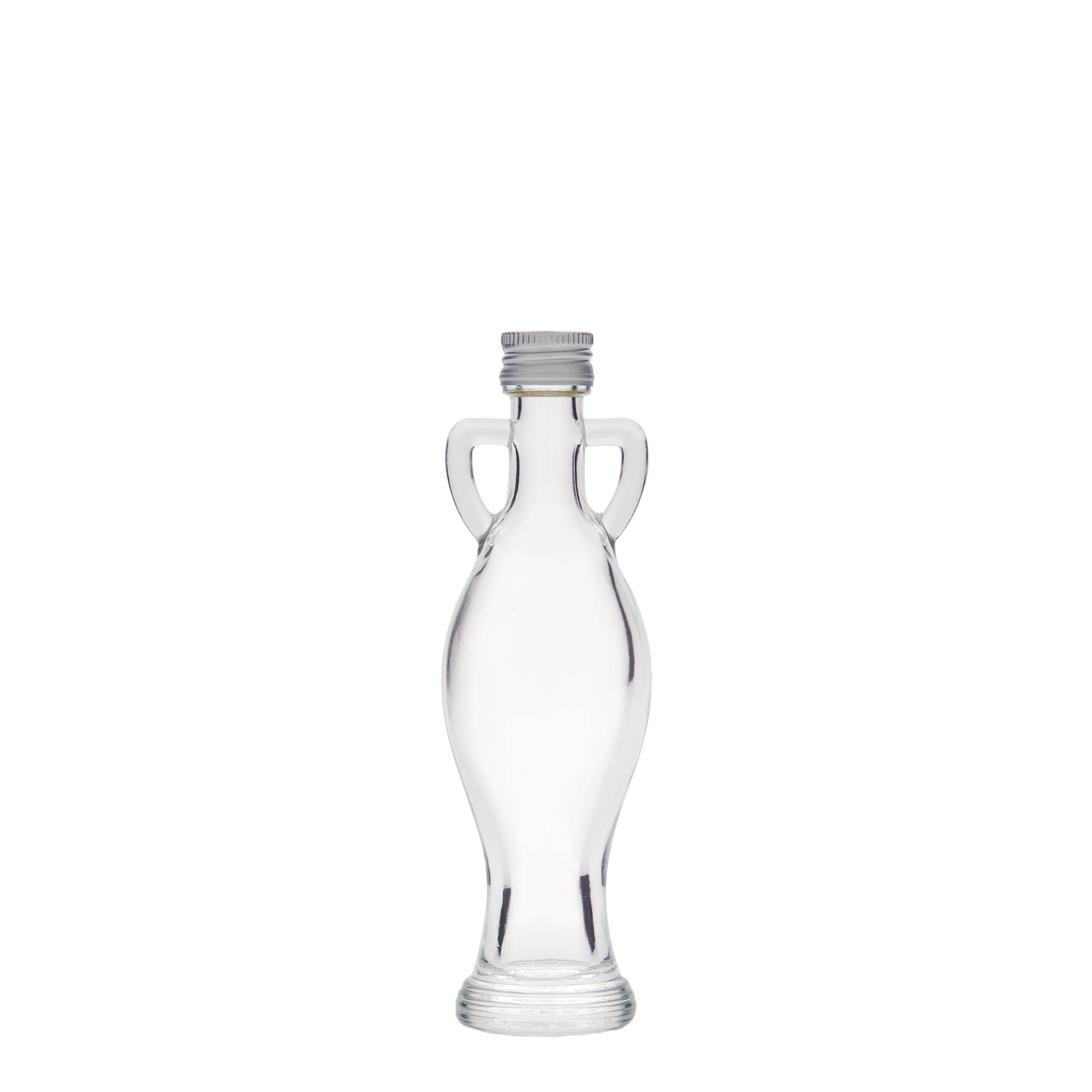 Glazen fles 'Amphore', 40 ml, monding: PP 18