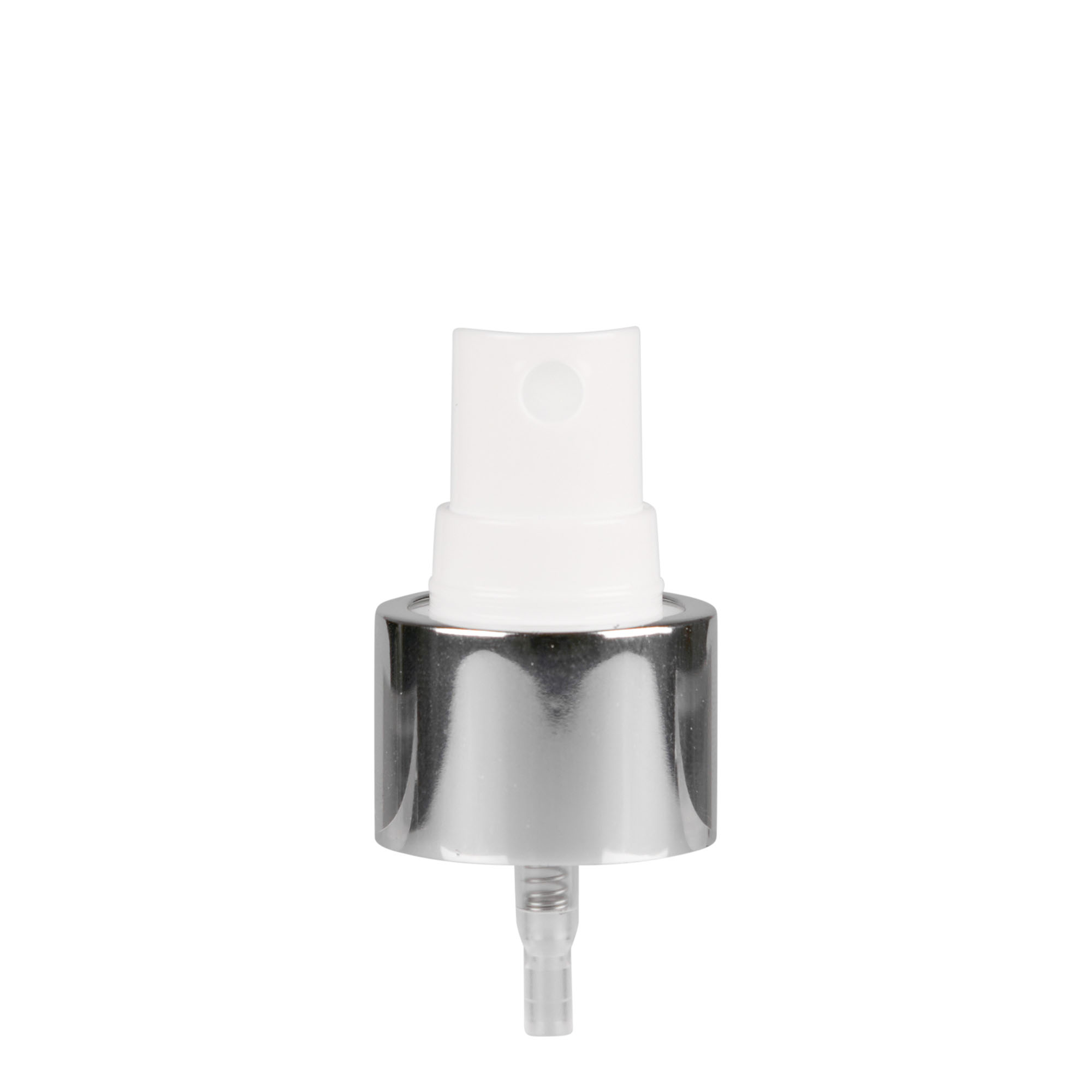 Bougage à vis avec vaporisateur, plastique PP, blanc, pour bouchage: 24/410
