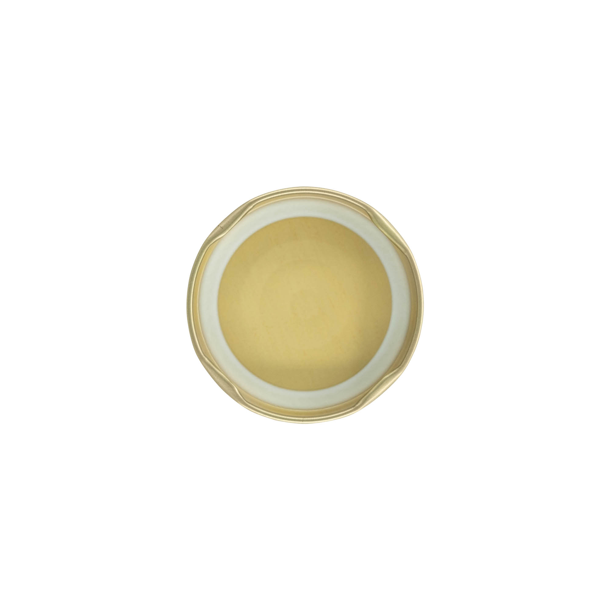 Twist-offdeksel, blik, goud, voor monding: TO 58 Twist-offdeksel, blik, goud, voor monding: TO 58