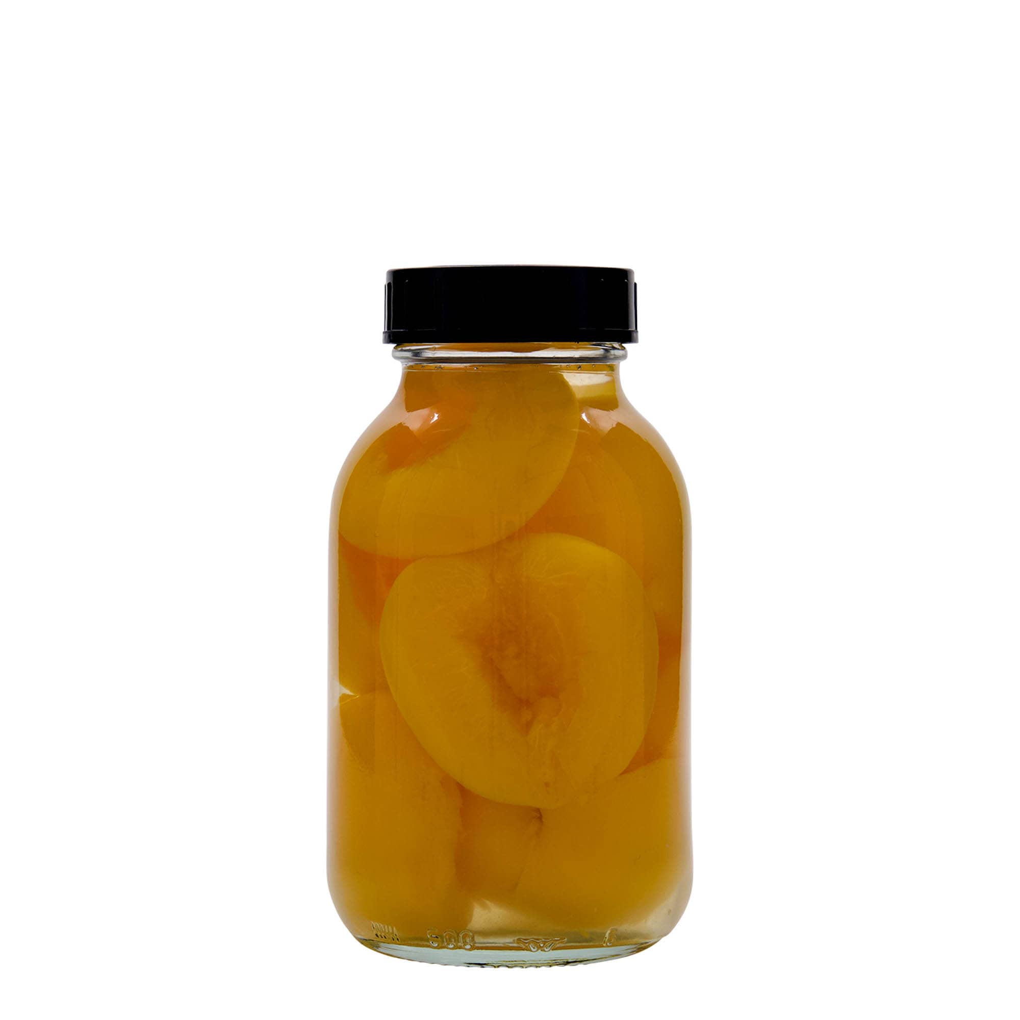 Pot met brede hals, 500 ml, monding: DIN 55