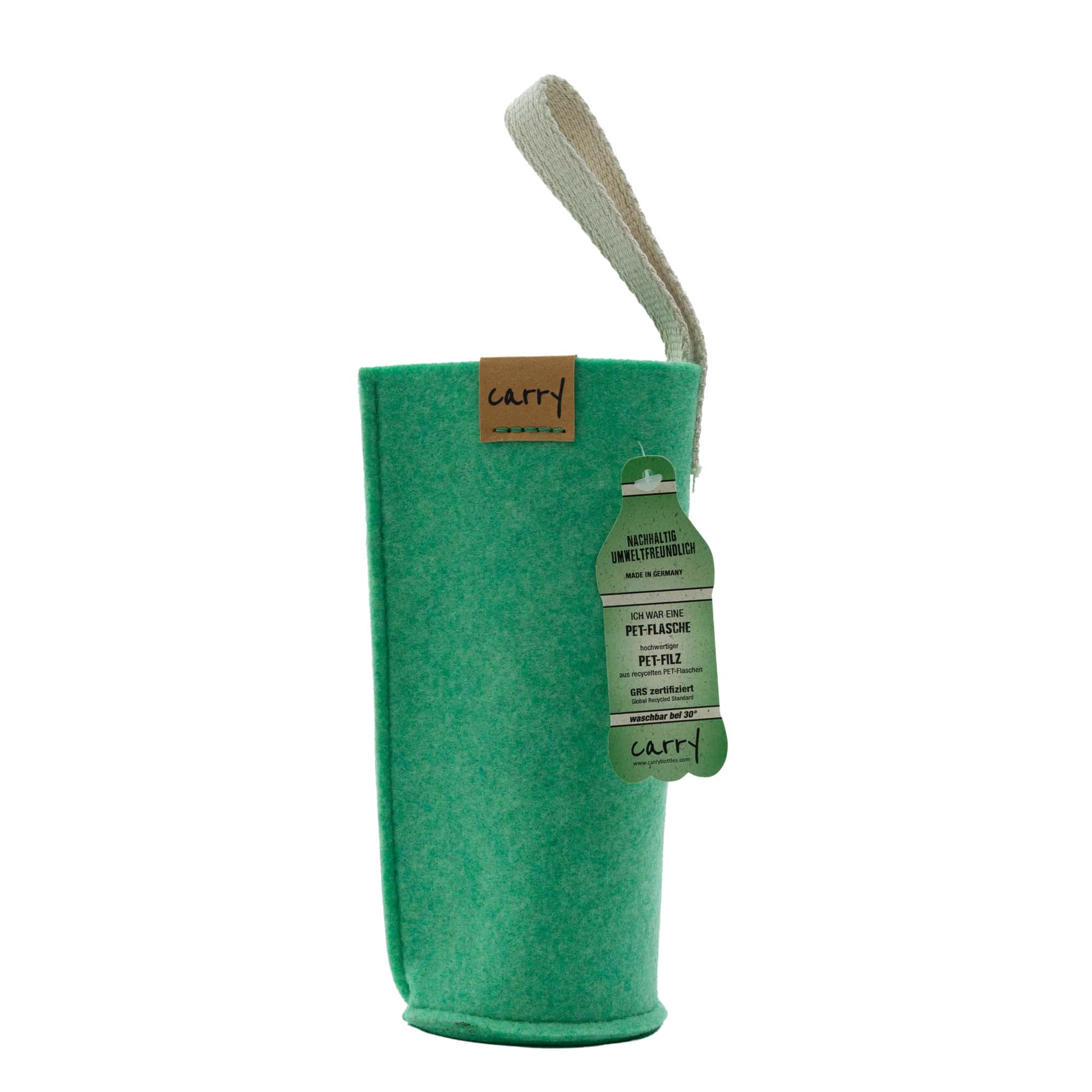 CARRY Sleeve, textiel, mintgroen