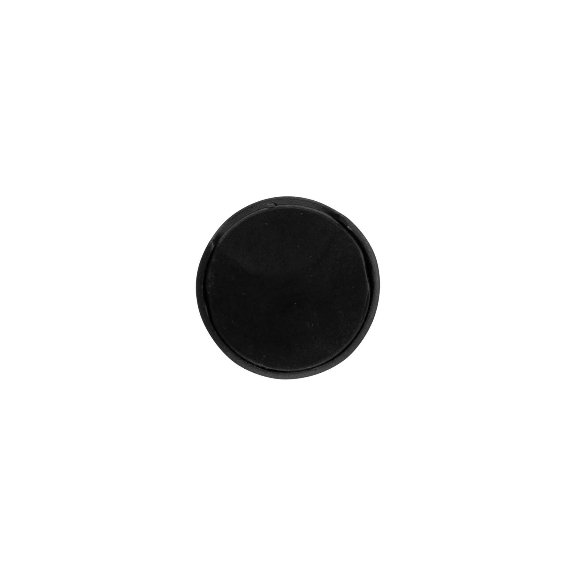Bougage à vis Disc Top, plastique PP, noir, pour bouchage: 24/410