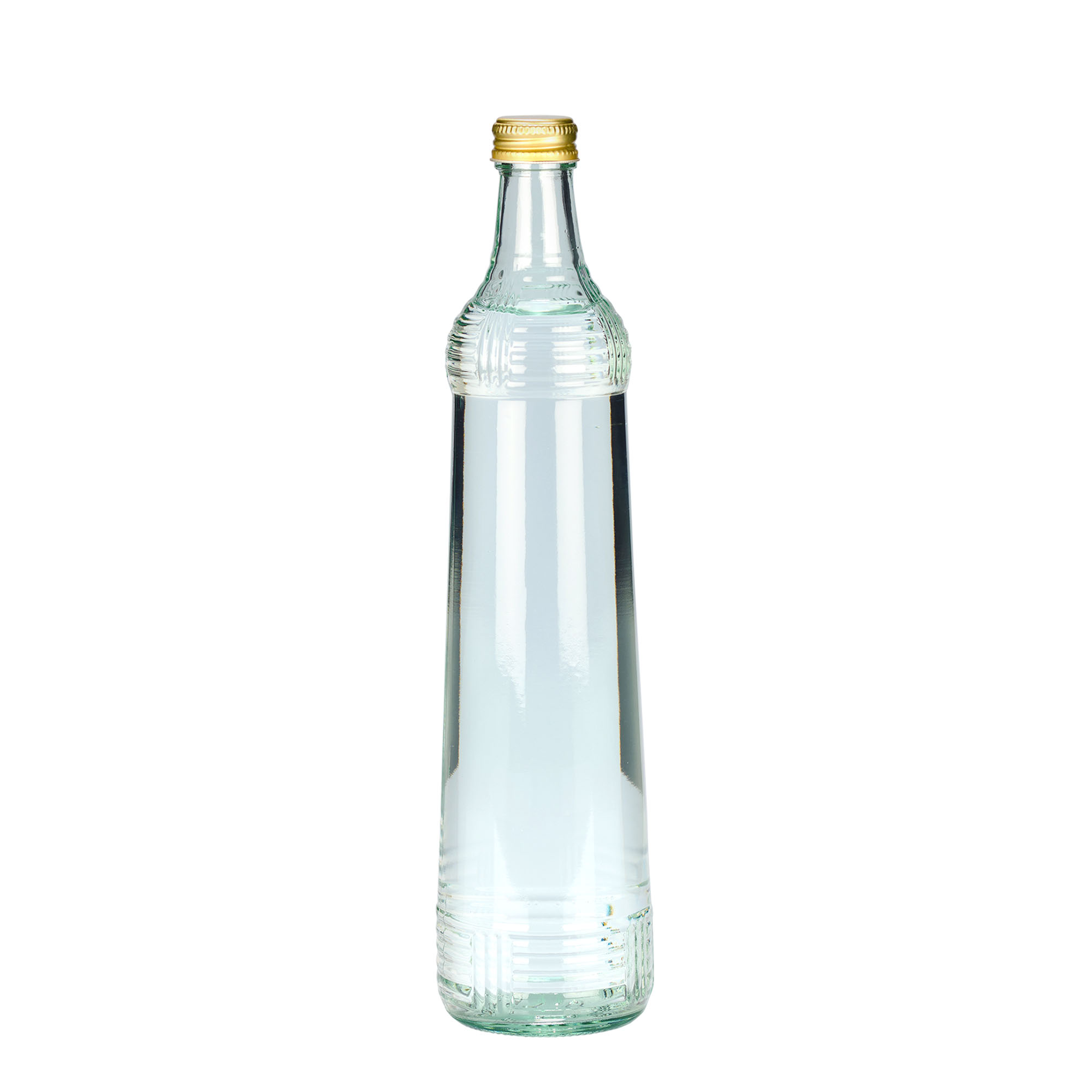 700 ml glazen fles wodka Ui, mond: PP 28