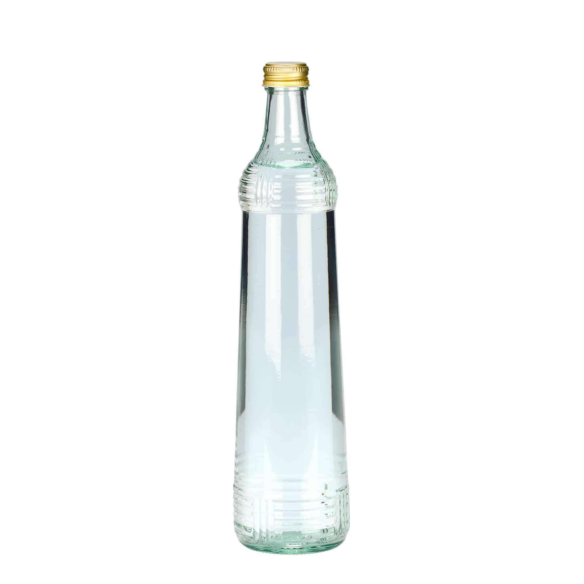 700 ml bouteille en verre vodka Clocher à bulbe, bouche: PP 28