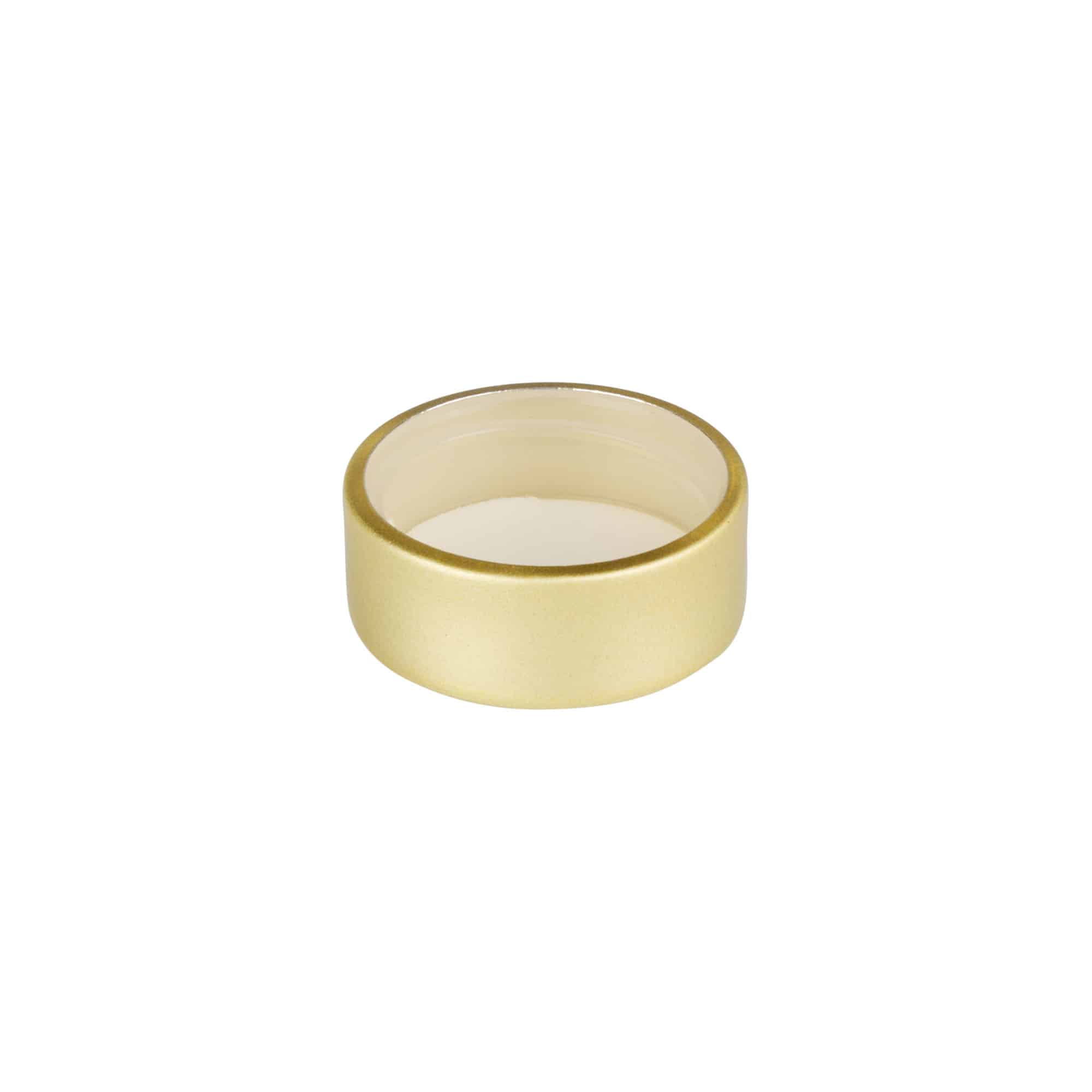 Schroefdop, metaal, zilver, voor opening: GPI 28/400 Schroefdop, metaal, zilver, voor opening: GPI 28/400