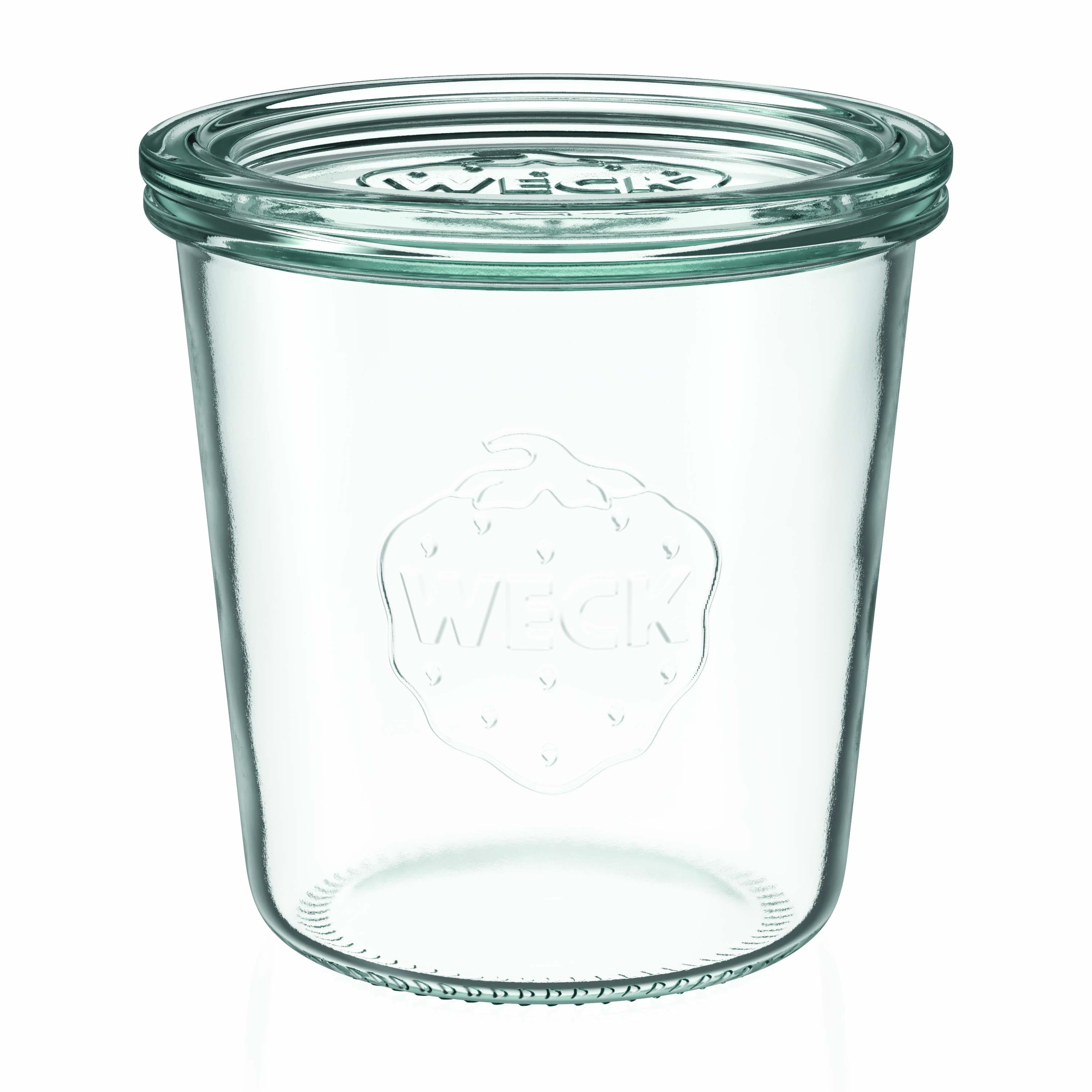 WECK-stortglas, 580 ml, monding: ronde rand