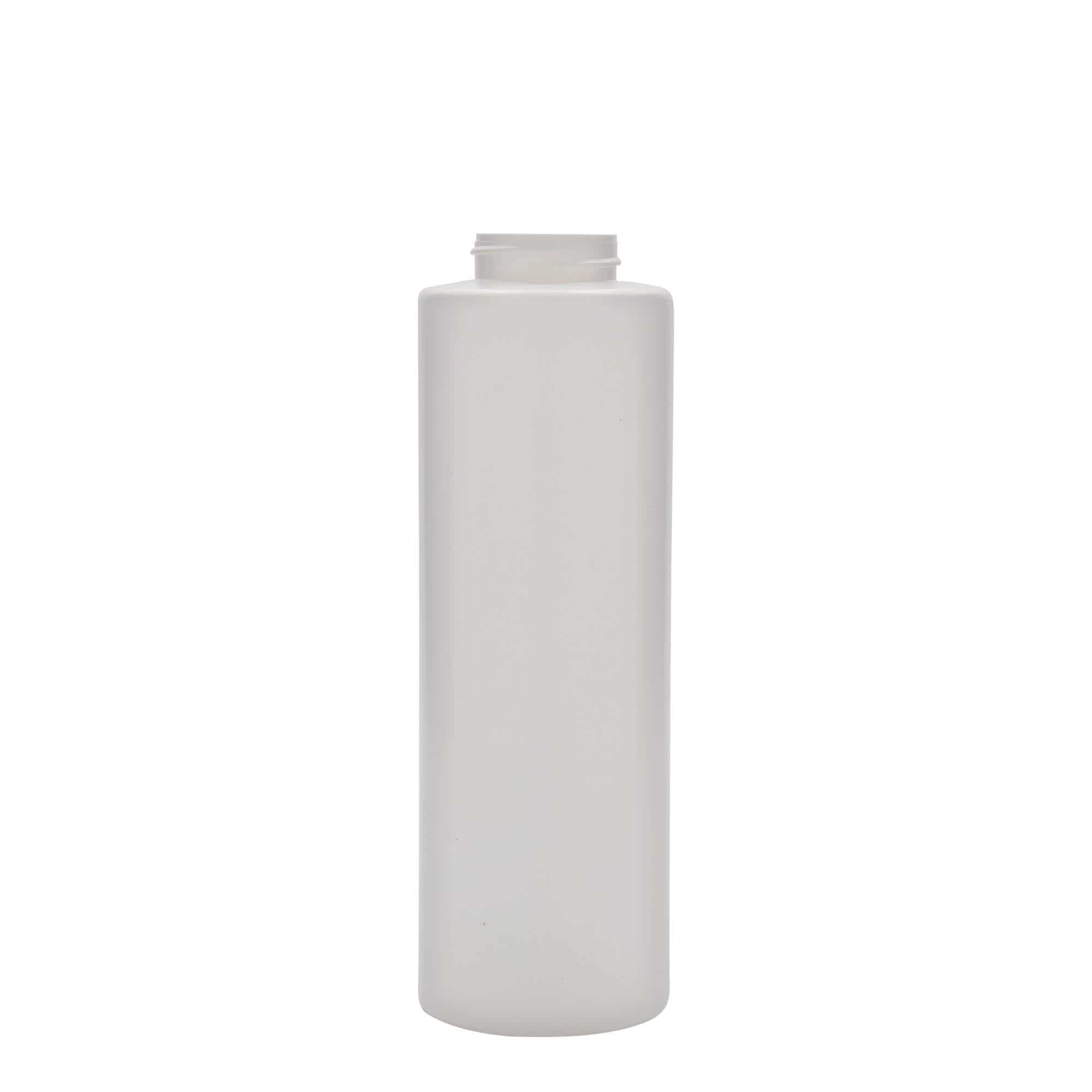 Flacon à sauce 500 ml , plastique LDPE, blanc, bouchage: GPI 38/400 Flacon à sauce 500 ml , plastique LDPE, blanc, bouchage: GPI 38/400