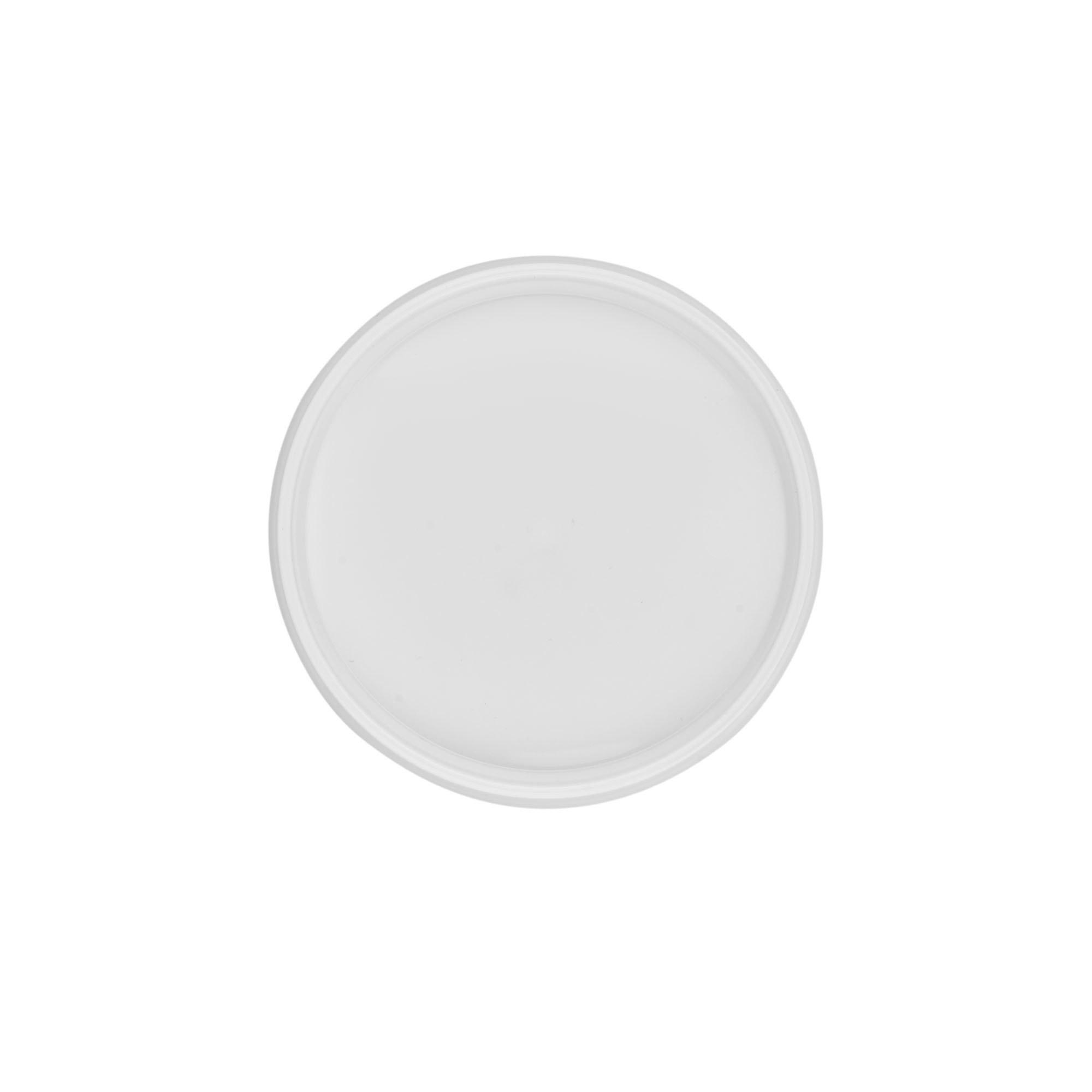 Deksel voor emmer 0,6 l, PP-kunststof, wit Deksel voor emmer 0,6 l, PP-kunststof, wit