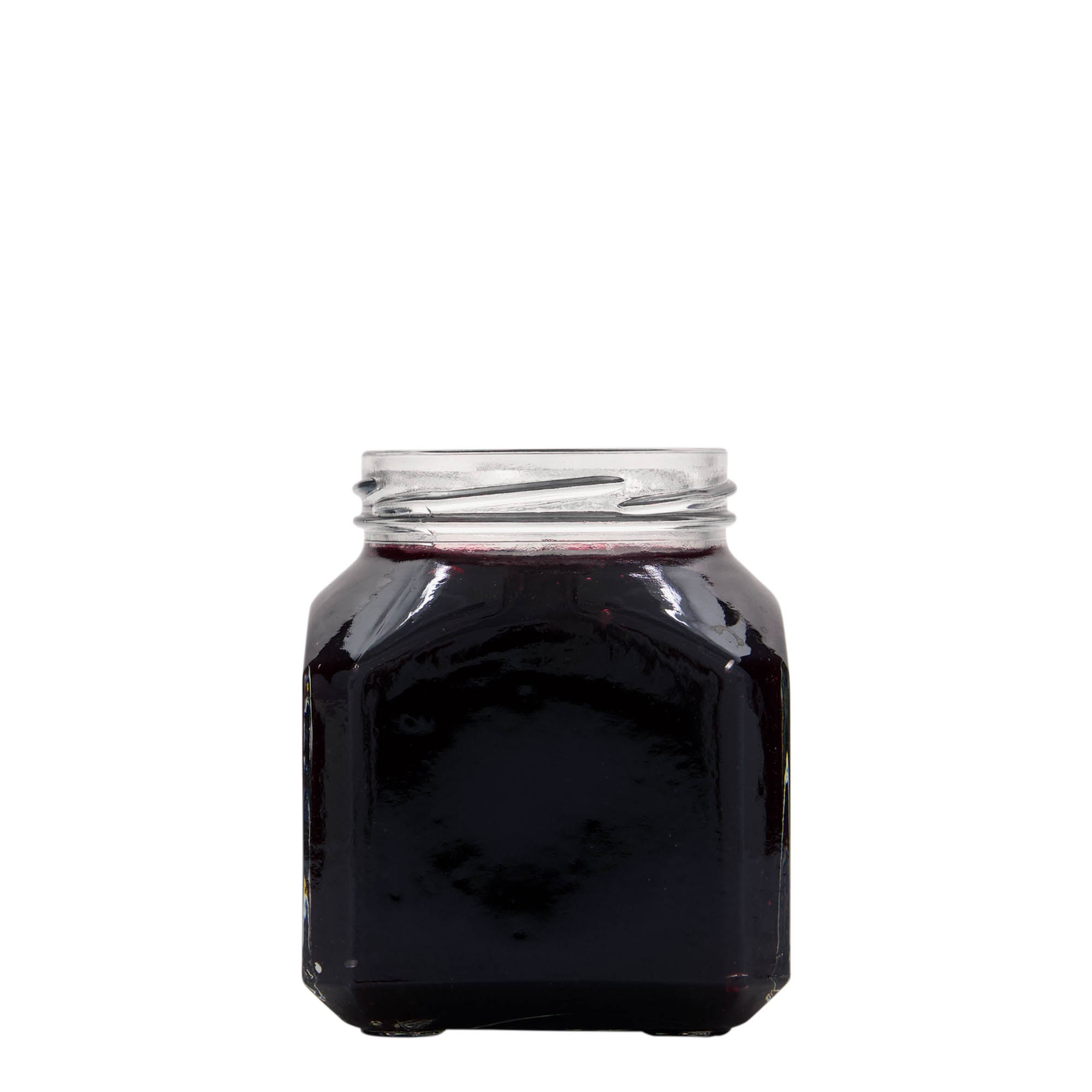 Bocal carré 314 ml 'Milan', bouchage: Twist-Off (TO 63) Bocal carré 314 ml 'Milan', bouchage: Twist-Off (TO 63)