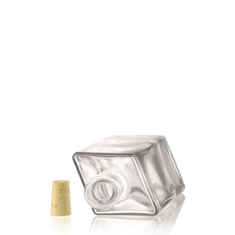 Bouteille en verre 500 ml 'Riva', en forme de losange, bouchage: bouchon Bouteille en verre 500 ml 'Riva', en forme de losange, bouchage: bouchon