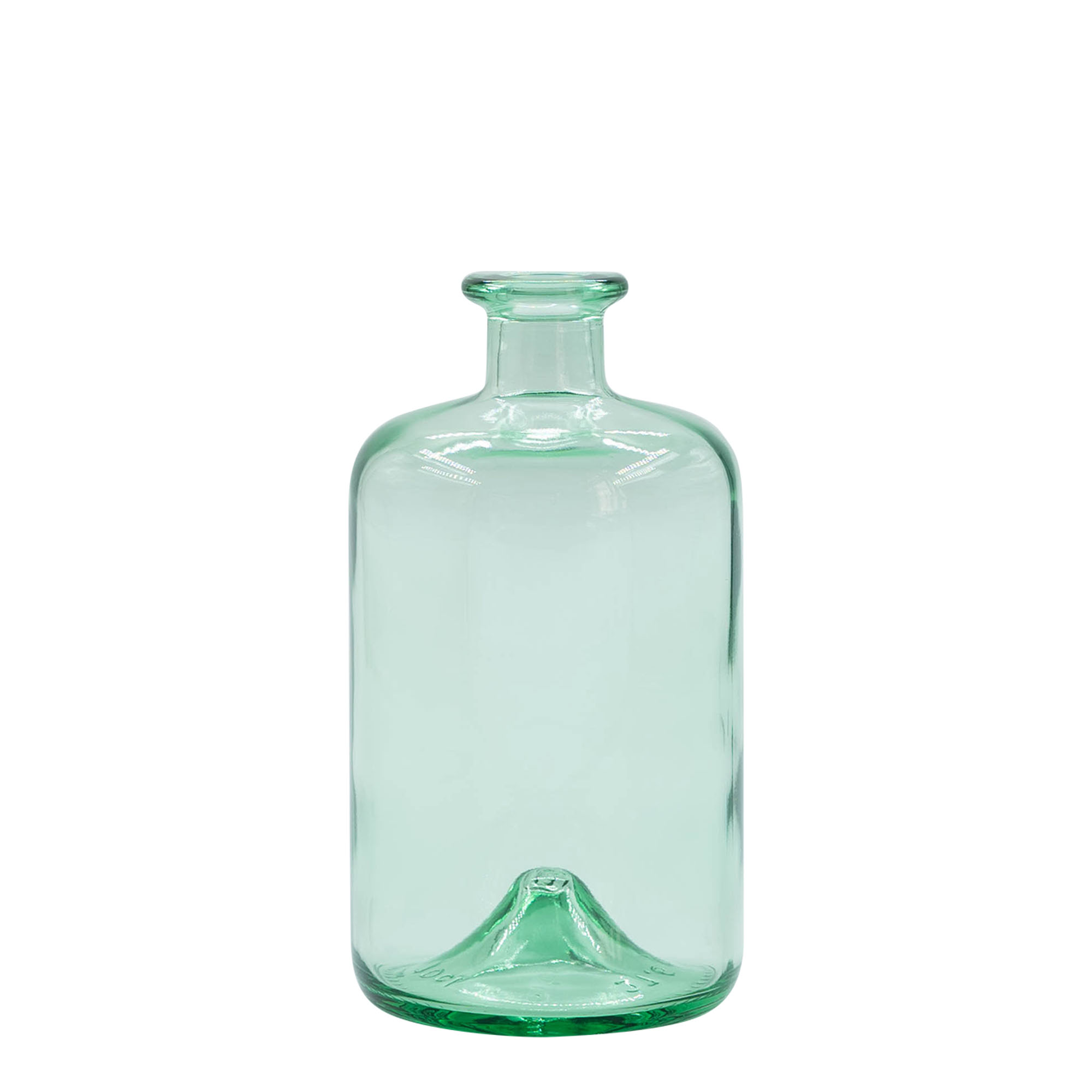 Bouteille en verre 700 ml 'Pharma', ouverture : bouchon en liège Bouteille en verre 700 ml 'Pharma', ouverture : bouchon en liège