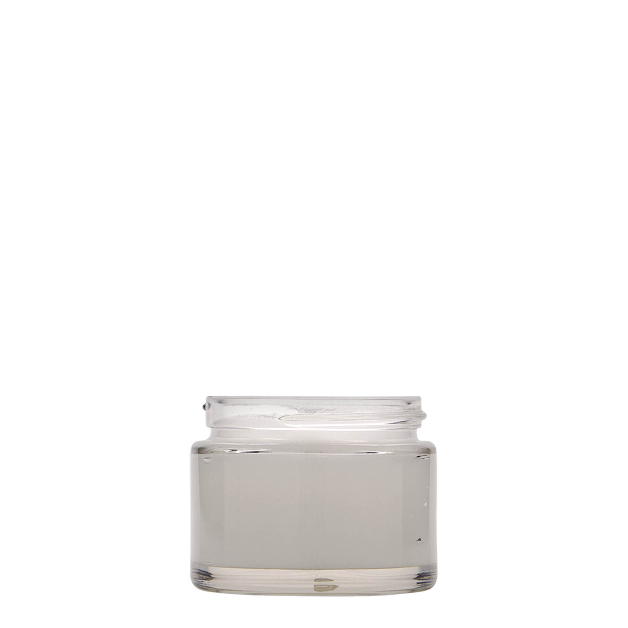 Pot 50 ml 'Beauty', verre, bouchage: Bougage à vis Pot 50 ml 'Beauty', verre, bouchage: Bougage à vis