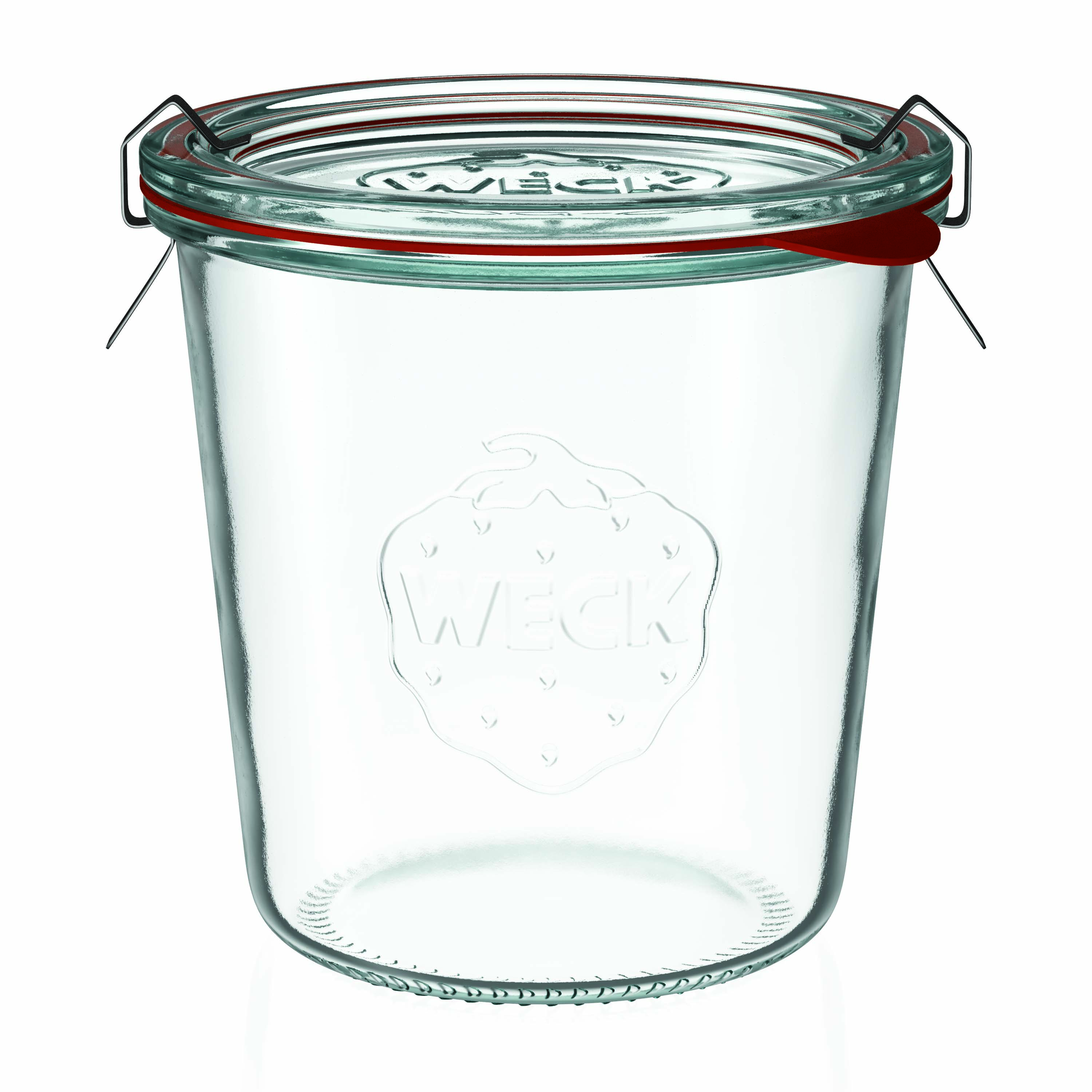 WECK-stortglas, 580 ml, monding: ronde rand