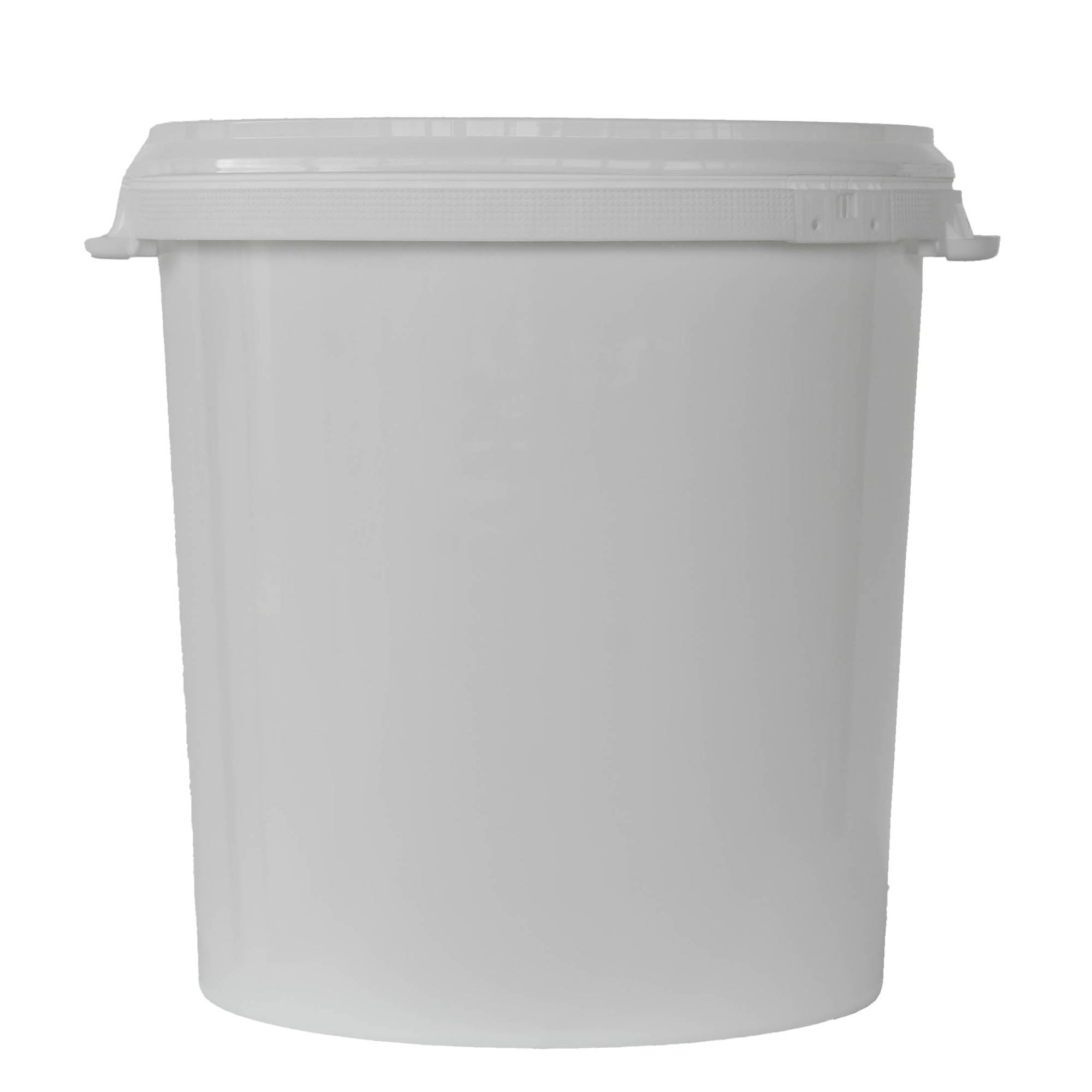 Emmer, 30 l, PP-kunststof, wit