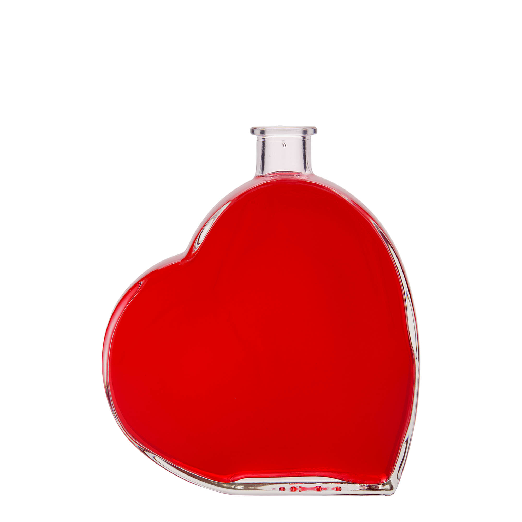 Glazen fles 'Passion', 500 ml, monding: kurk Glazen fles 'Passion', 500 ml, monding: kurk