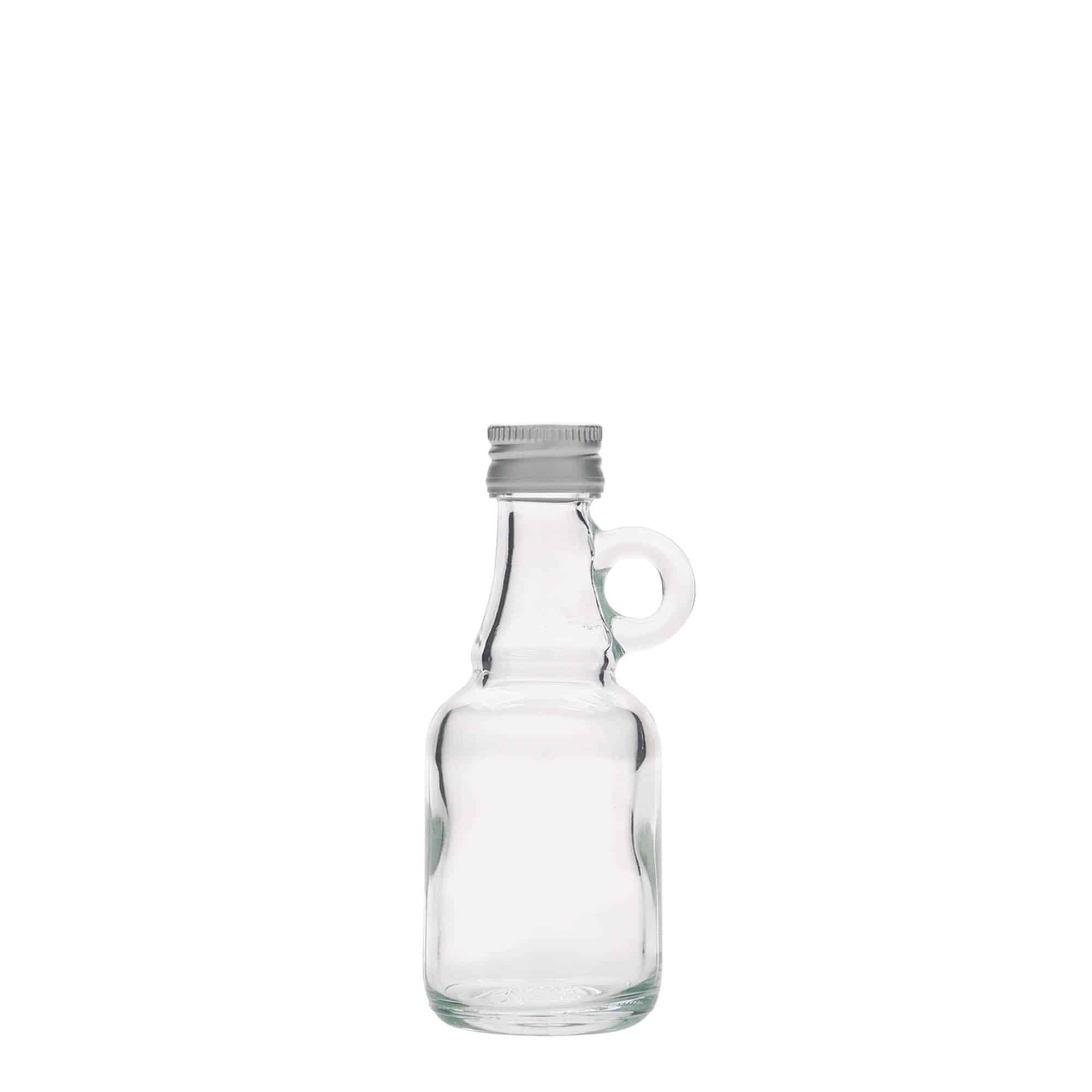 Bouteille en verre 40 ml 'Santos', bouchage: PP 18