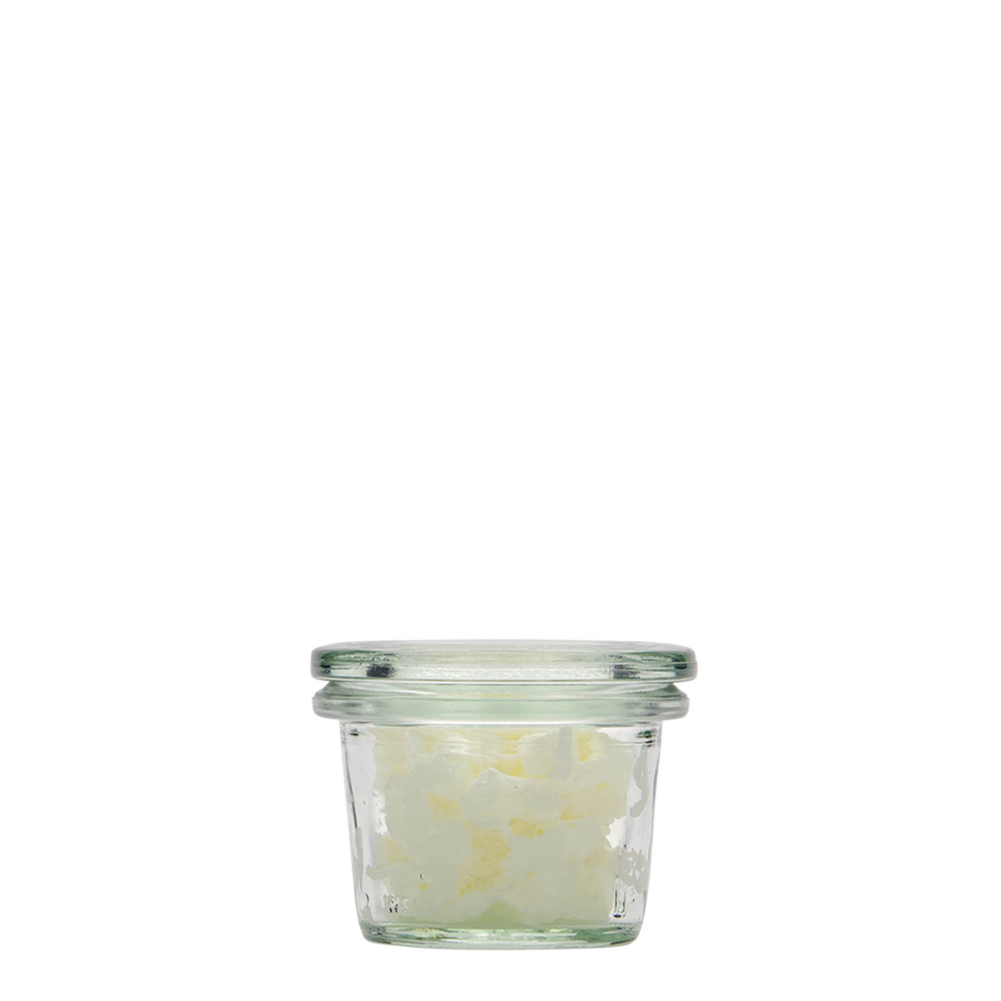 Verrine WECK 35 ml, bouchage: bords arrondis Verrine WECK 35 ml, bouchage: bords arrondis