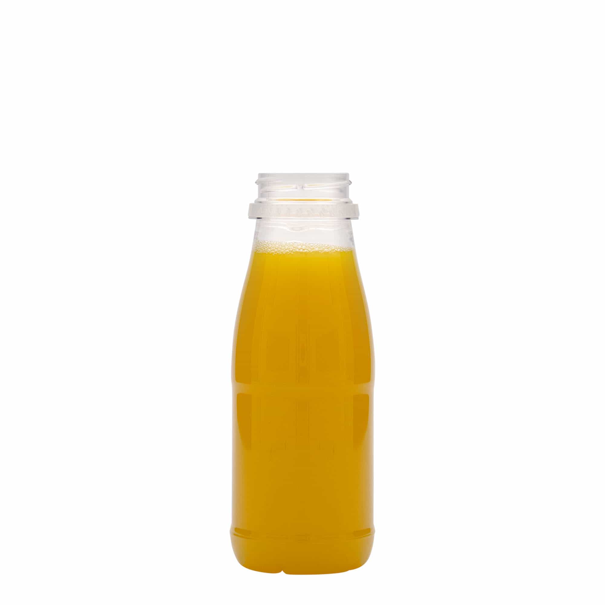 Bouteille en PET 250 ml 'Milk and Juice', plastique, bouchage: 38 mm