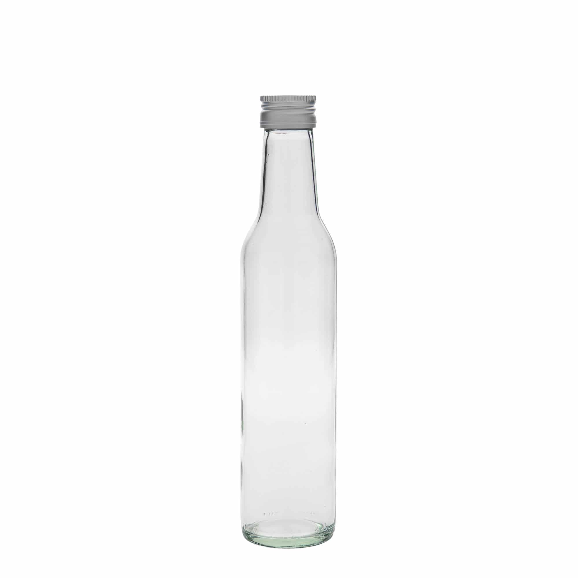 Glazen fles 'Cilindrica', 250 ml, monding: PP 28
