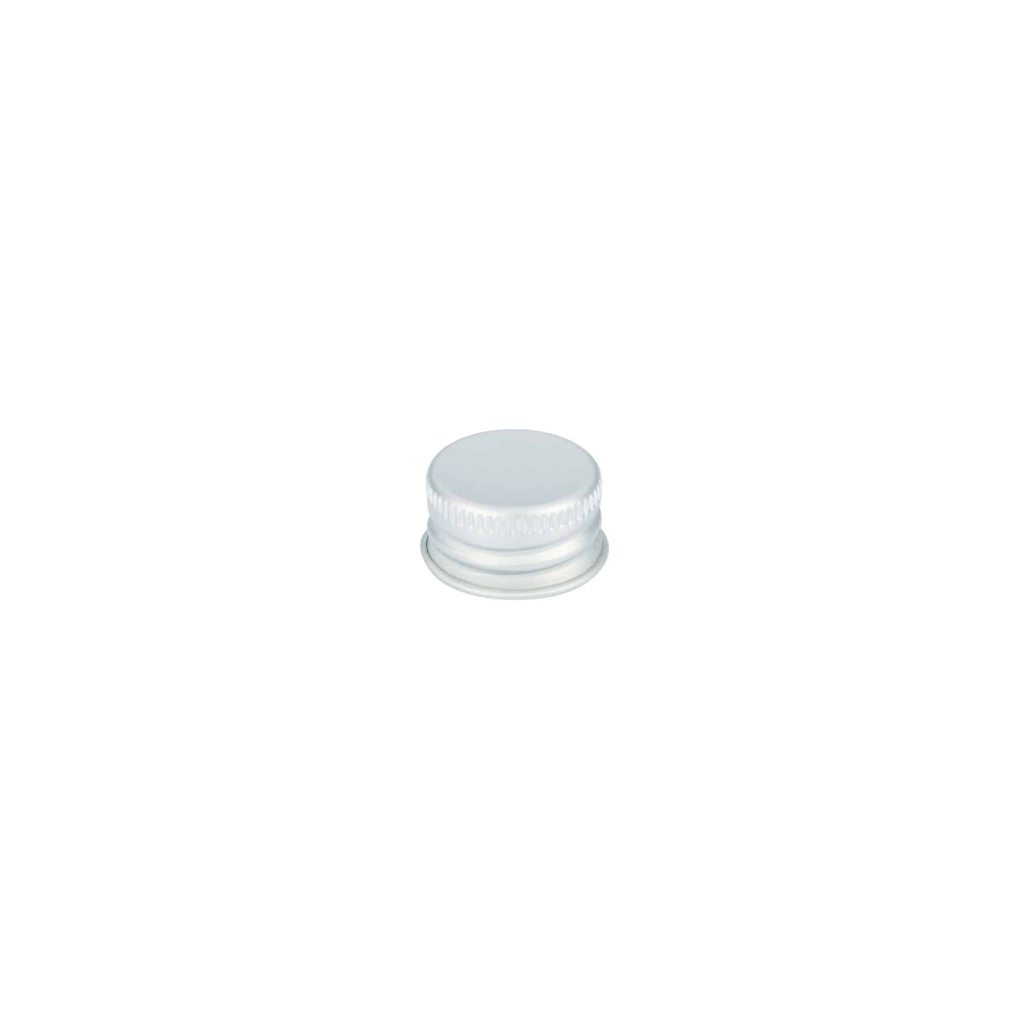 Schroefsluiting, metaal, zilver, voor monding: 20/410
