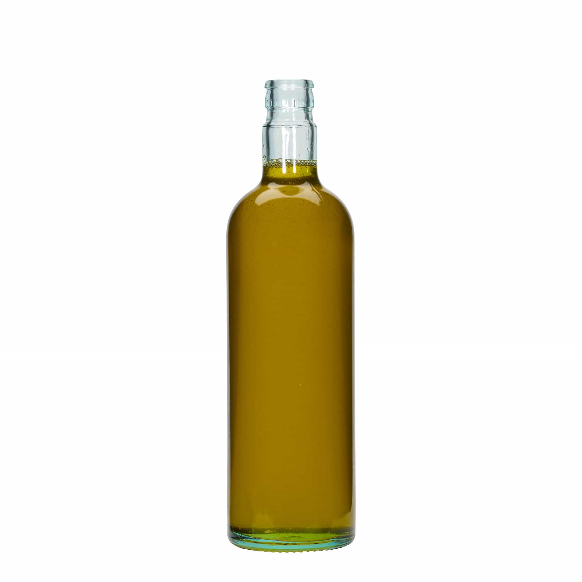 Bouteille de vinaigre / d’huile 750 ml 'Willy New', verre, vert clair, bouchage: DOP