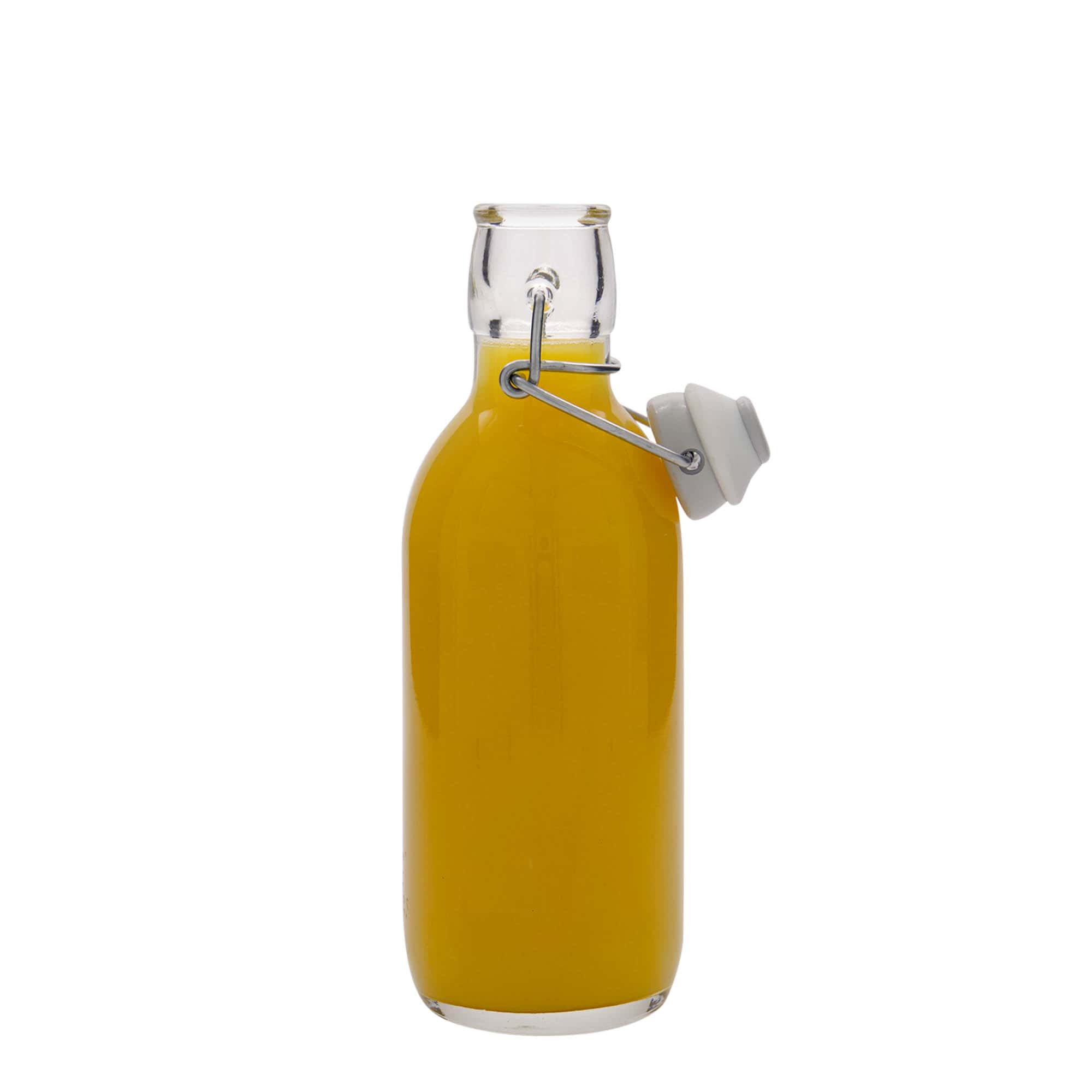 Glazen fles 'Emilia', 500 ml, monding: beugelsluiting Glazen fles 'Emilia', 500 ml, monding: beugelsluiting