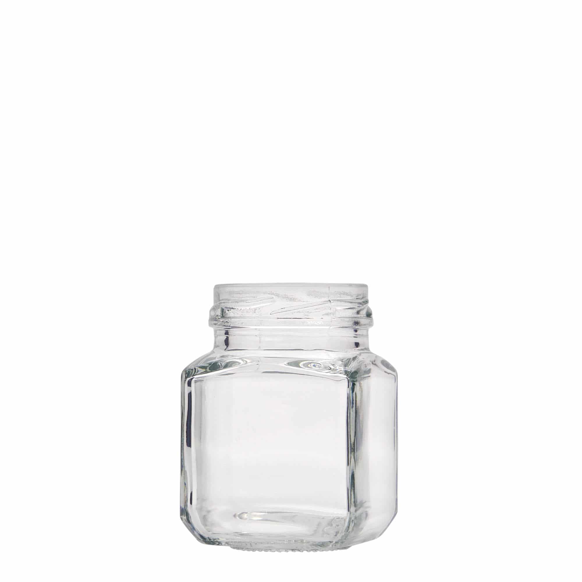 Bocal carré 106 ml, bouchage: Twist-Off (TO 48)